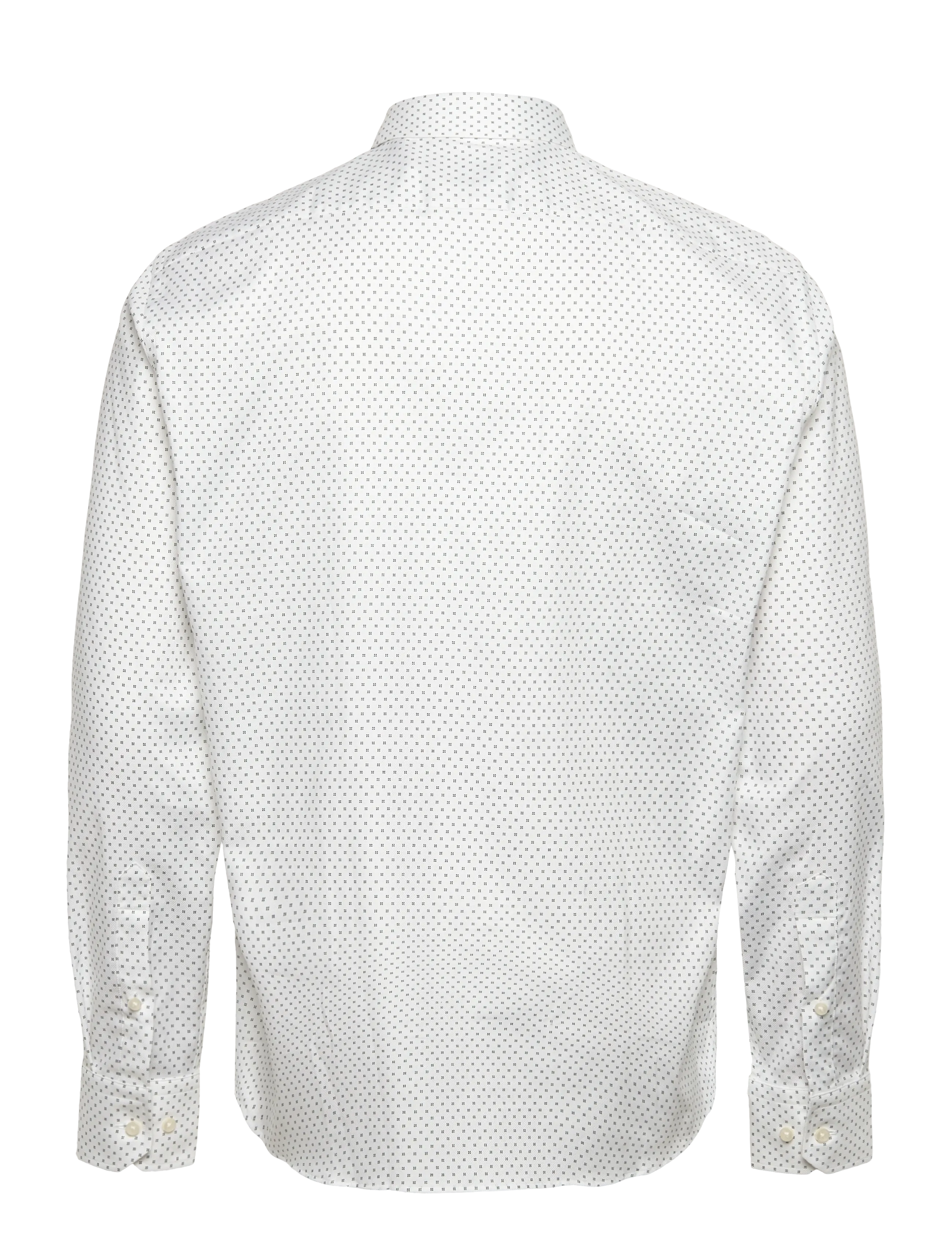 BOSS - H-JOE-kent-C1-214 - hemden mit muster - white - 1