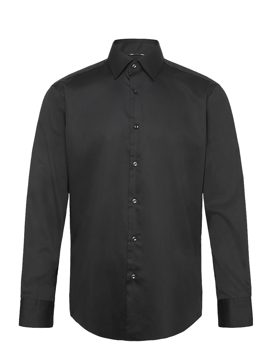 BOSS - H-JOE-kent-C1-214 - formelle hemden - black - 0