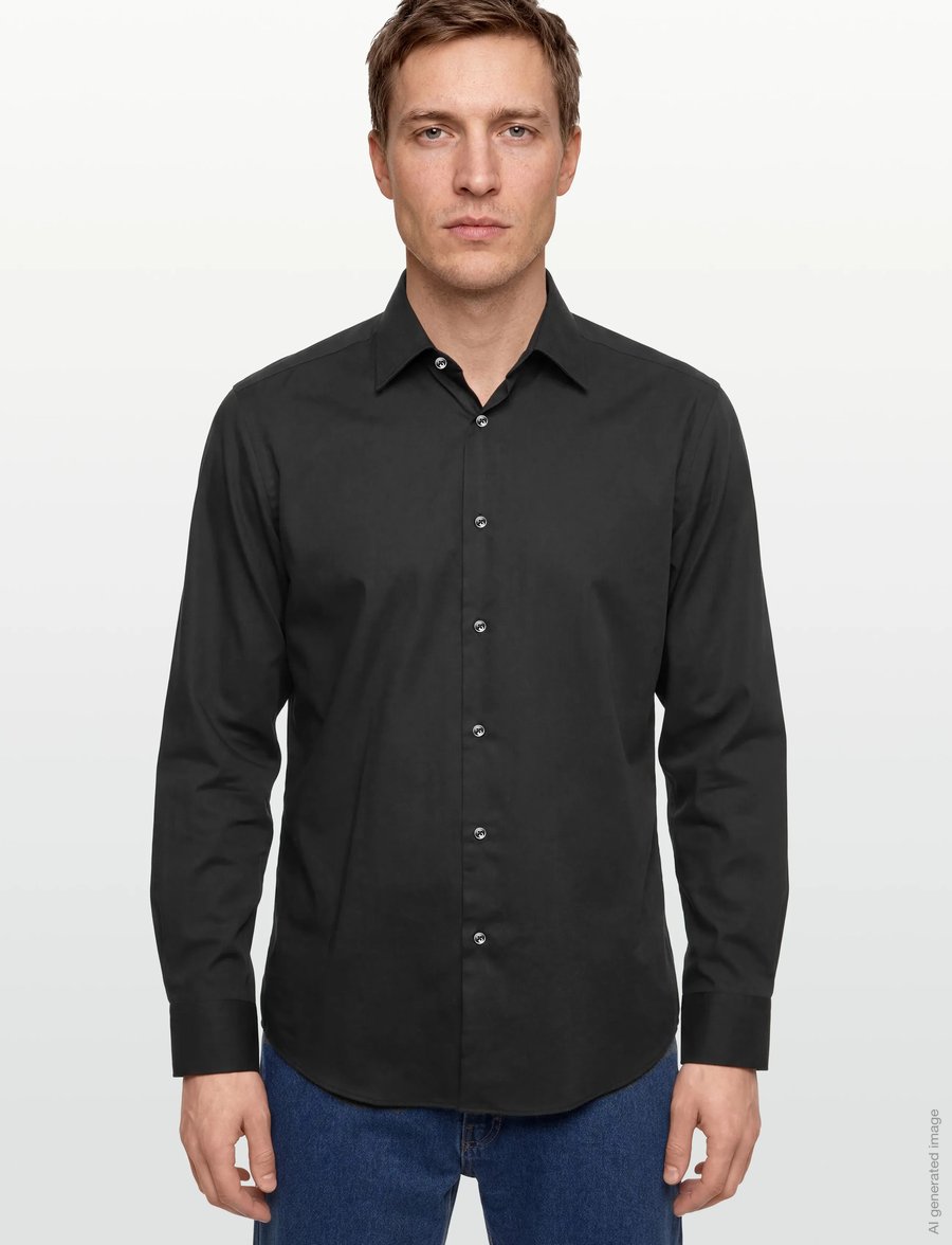 BOSS - H-JOE-kent-C1-214 - formelle hemden - black - 3
