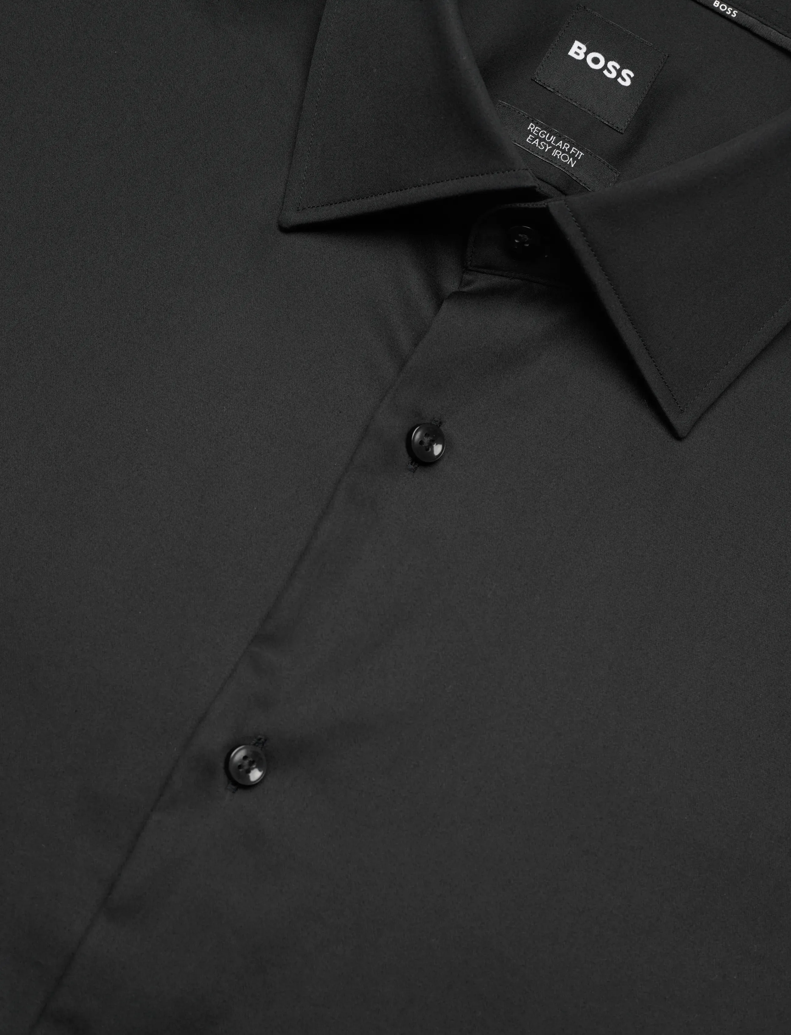 BOSS - H-JOE-kent-C1-214 - kostymskjortor - black - 3
