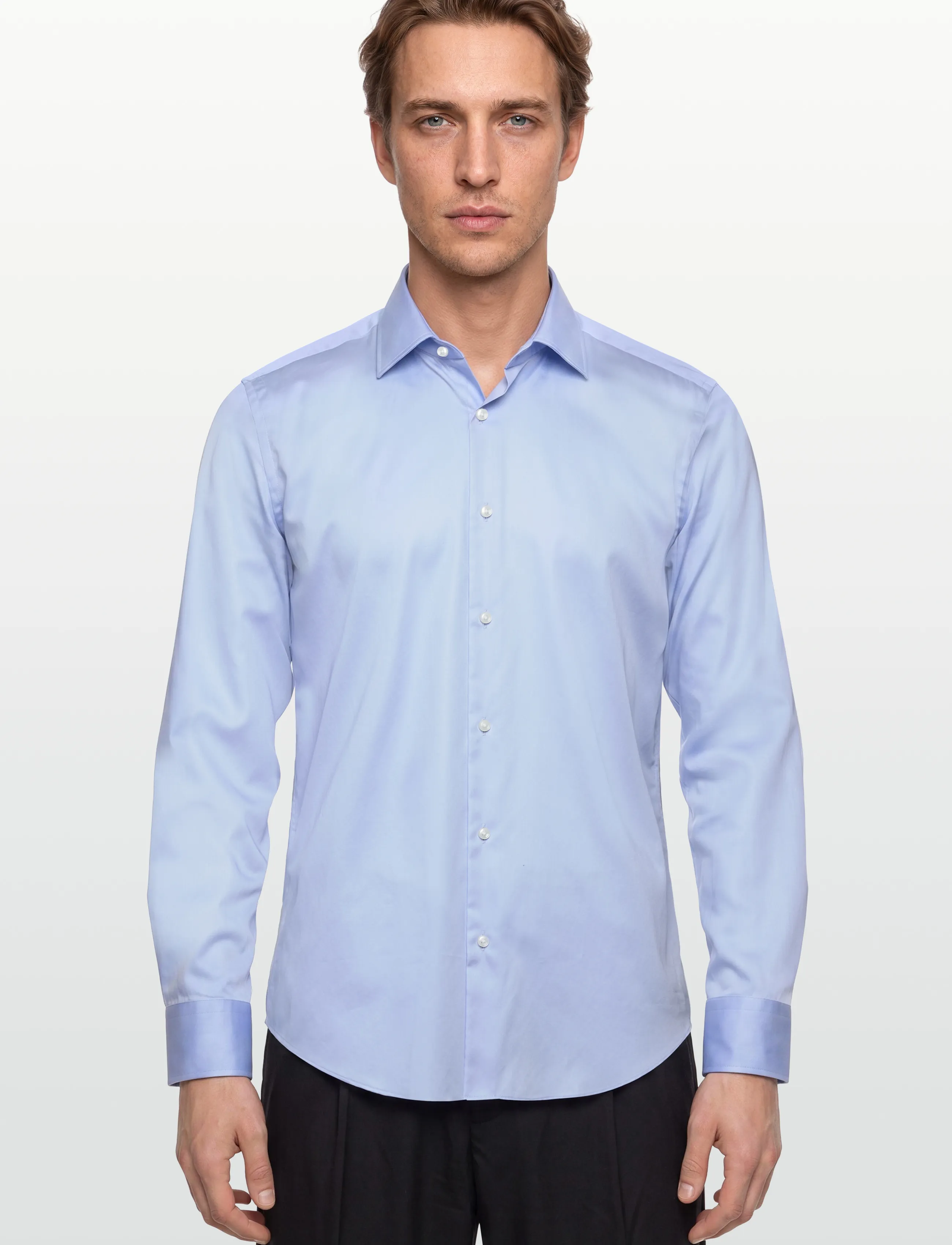 BOSS - H-JOE-kent-C1-214 - business-hemden - light/pastel blue - 3