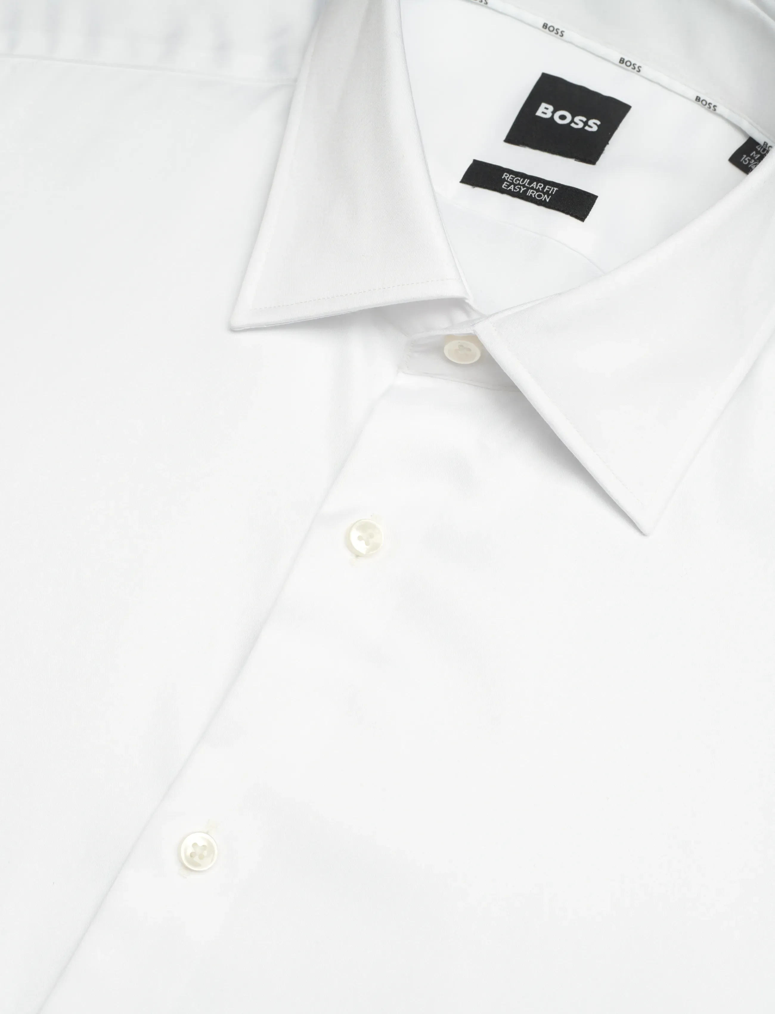 BOSS - H-JOE-kent-C1-214 - formelle hemden - white - 3