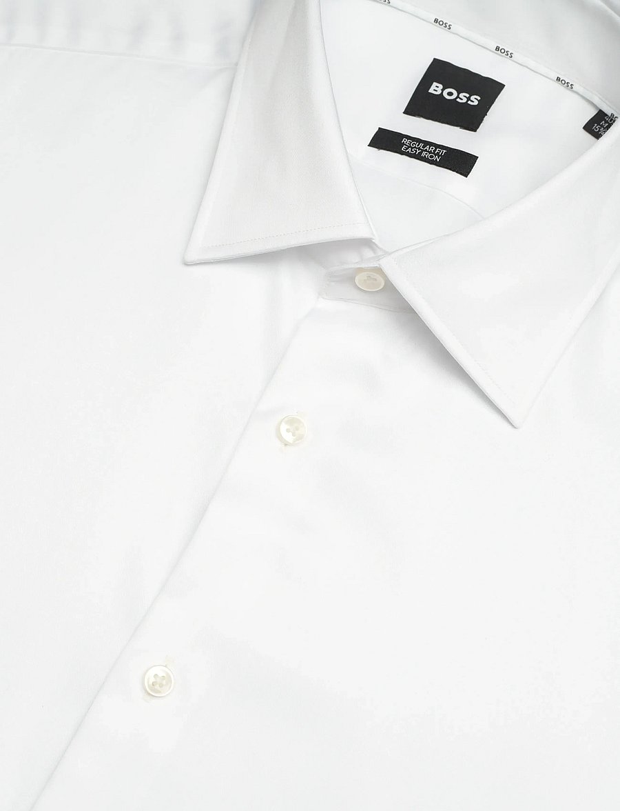 BOSS - H-JOE-kent-C1-214 - formelle hemden - white - 3