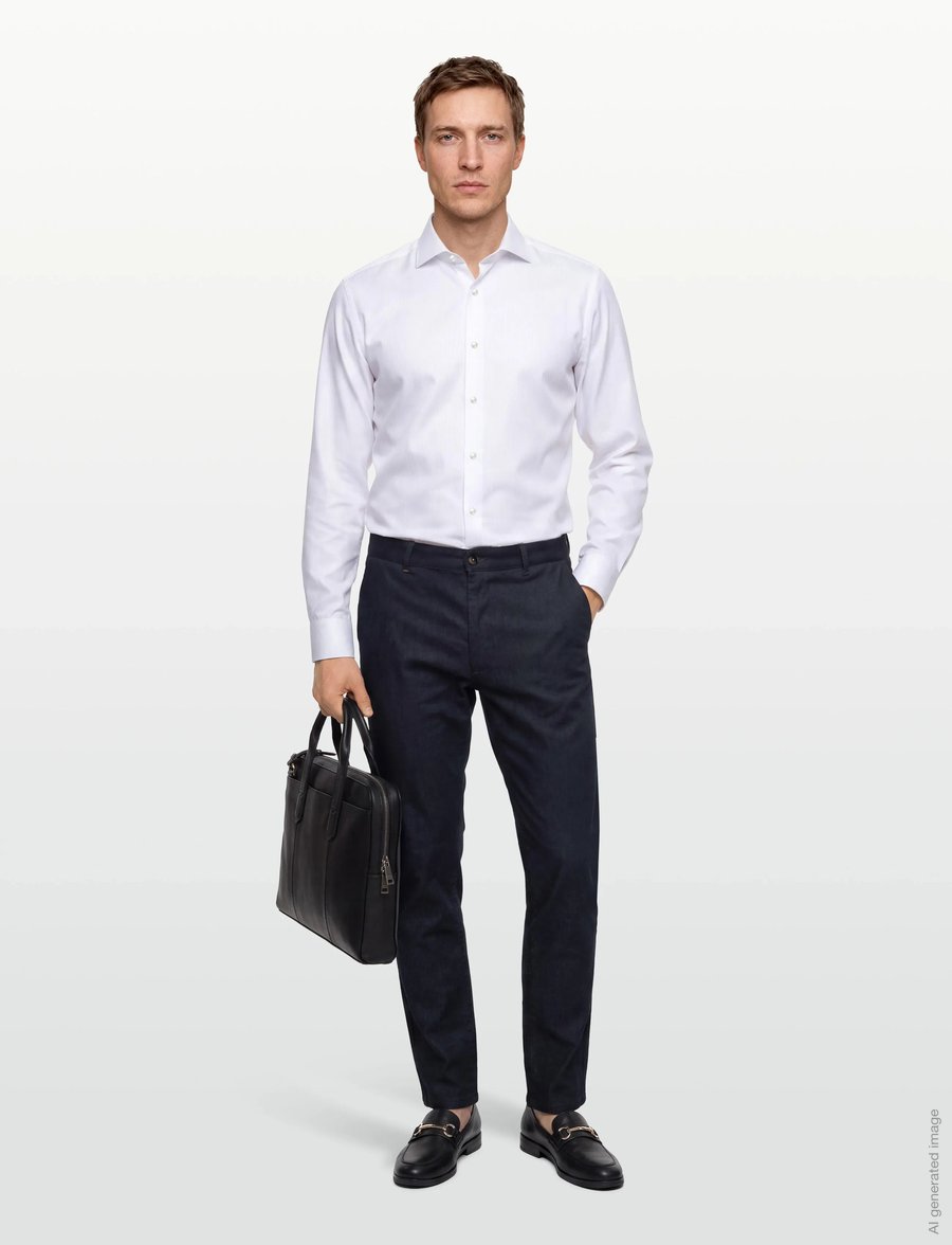 BOSS - H-HANK-spr-B1-C1-253 - formelle hemden - white - 0