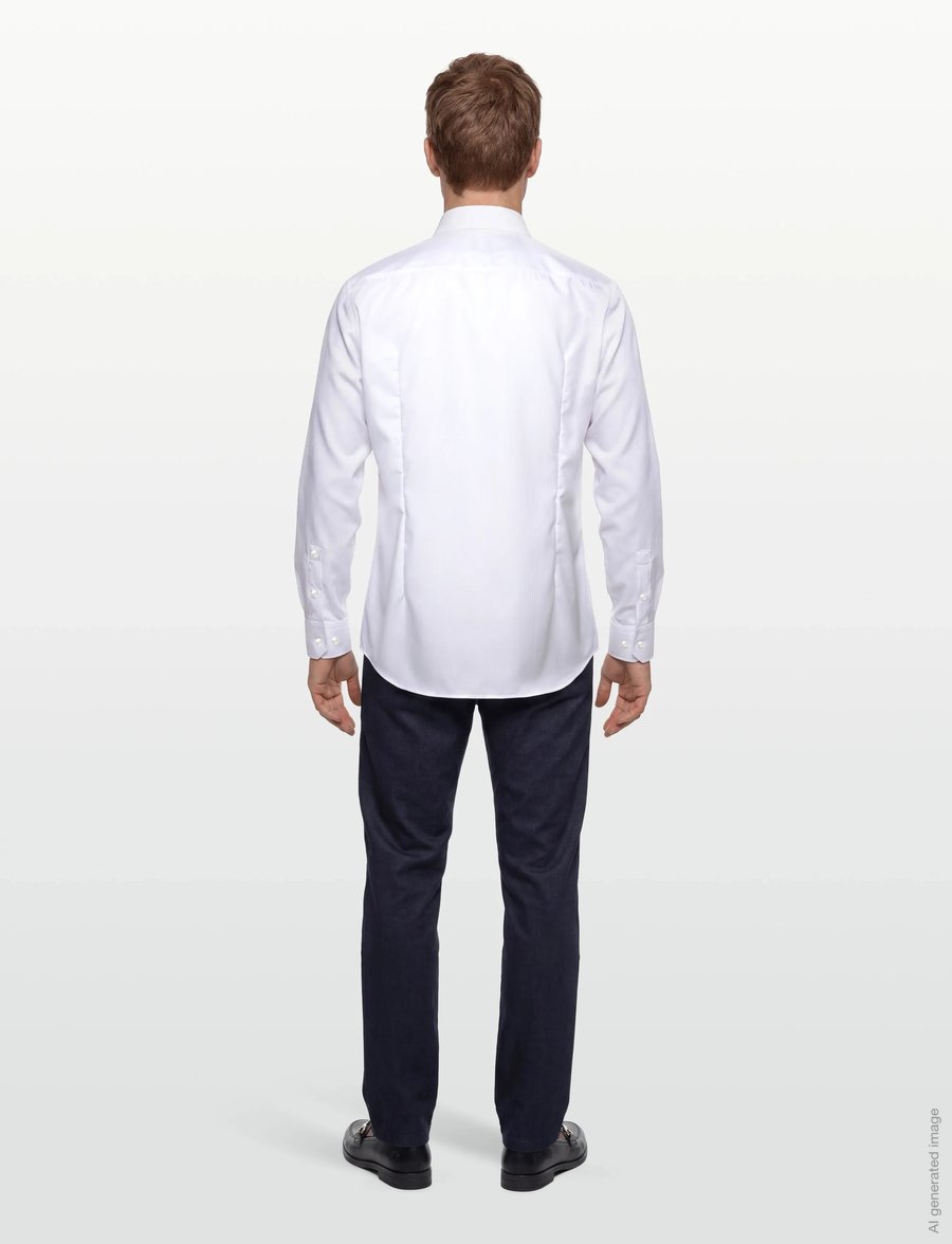 BOSS - H-HANK-spr-B1-C1-253 - formelle hemden - white - 4