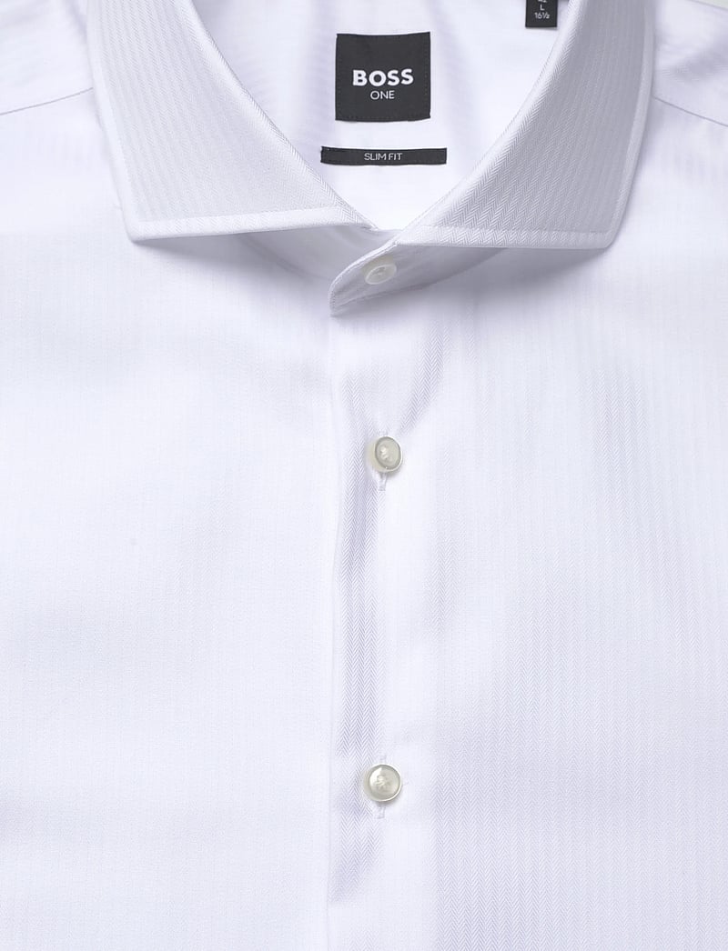 BOSS - H-HANK-spr-B1-C1-253 - formelle skjorter - white - 2