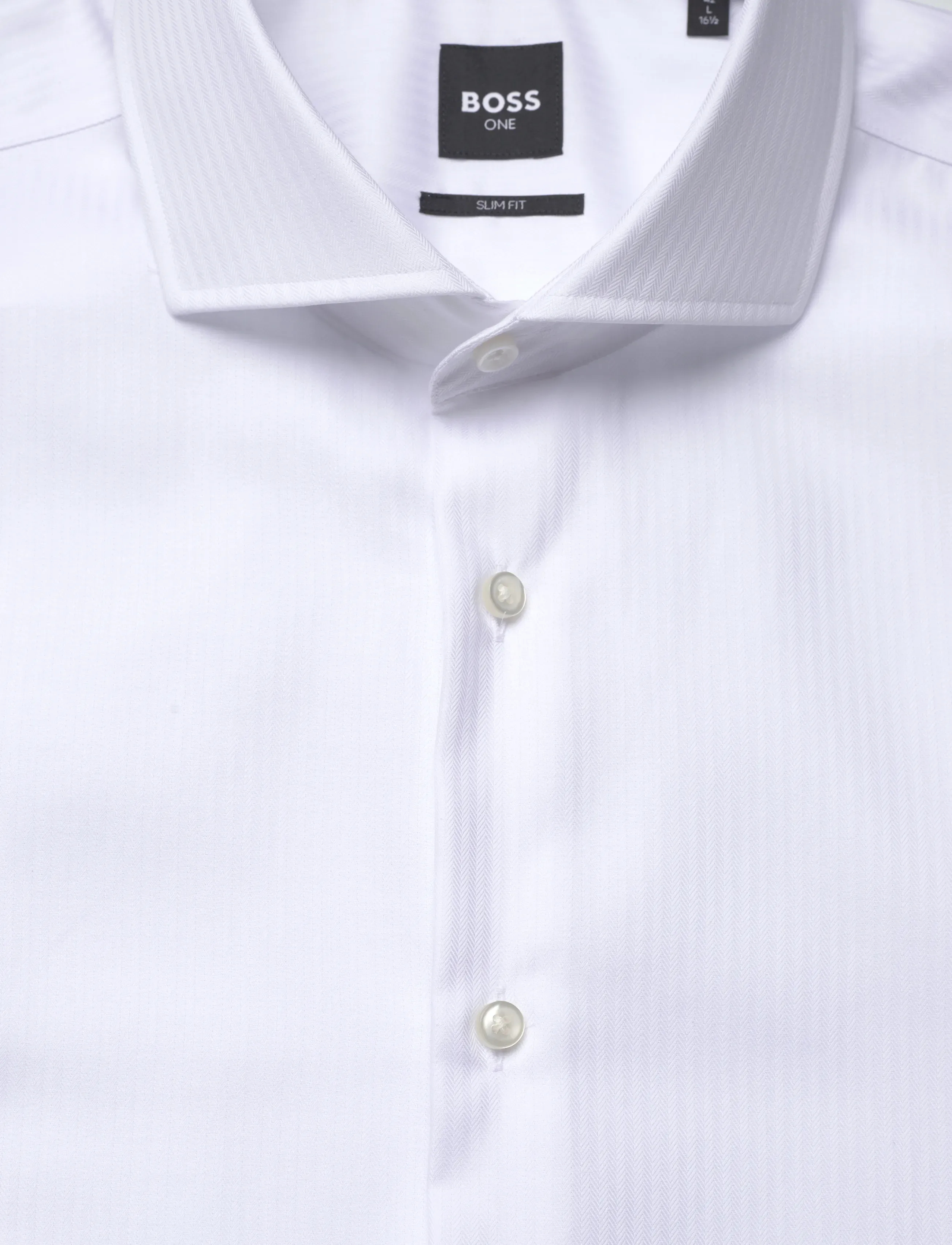 BOSS - H-HANK-spr-B1-C1-253 - formelle skjorter - white - 2