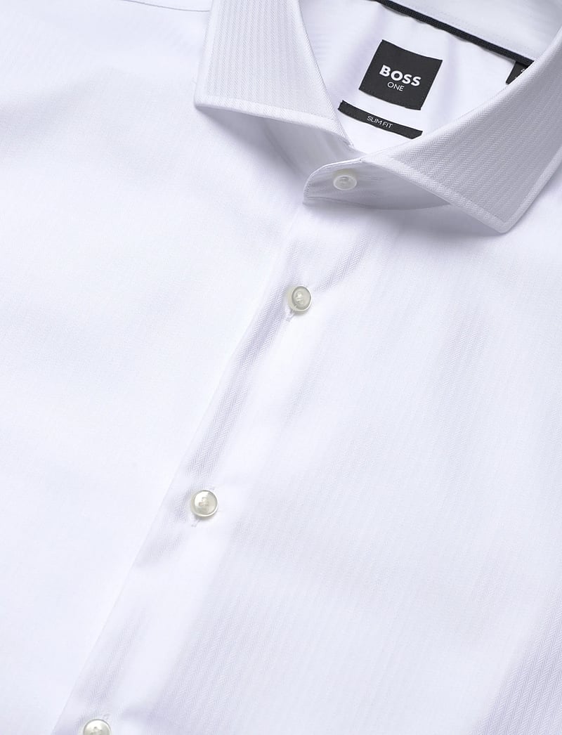 BOSS - H-HANK-spr-B1-C1-253 - formelle skjorter - white - 3
