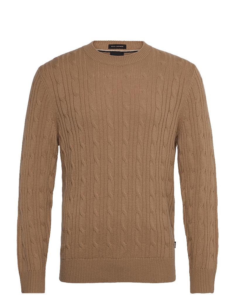 BOSS - H-Hetico - rundhalsad - medium beige - 0