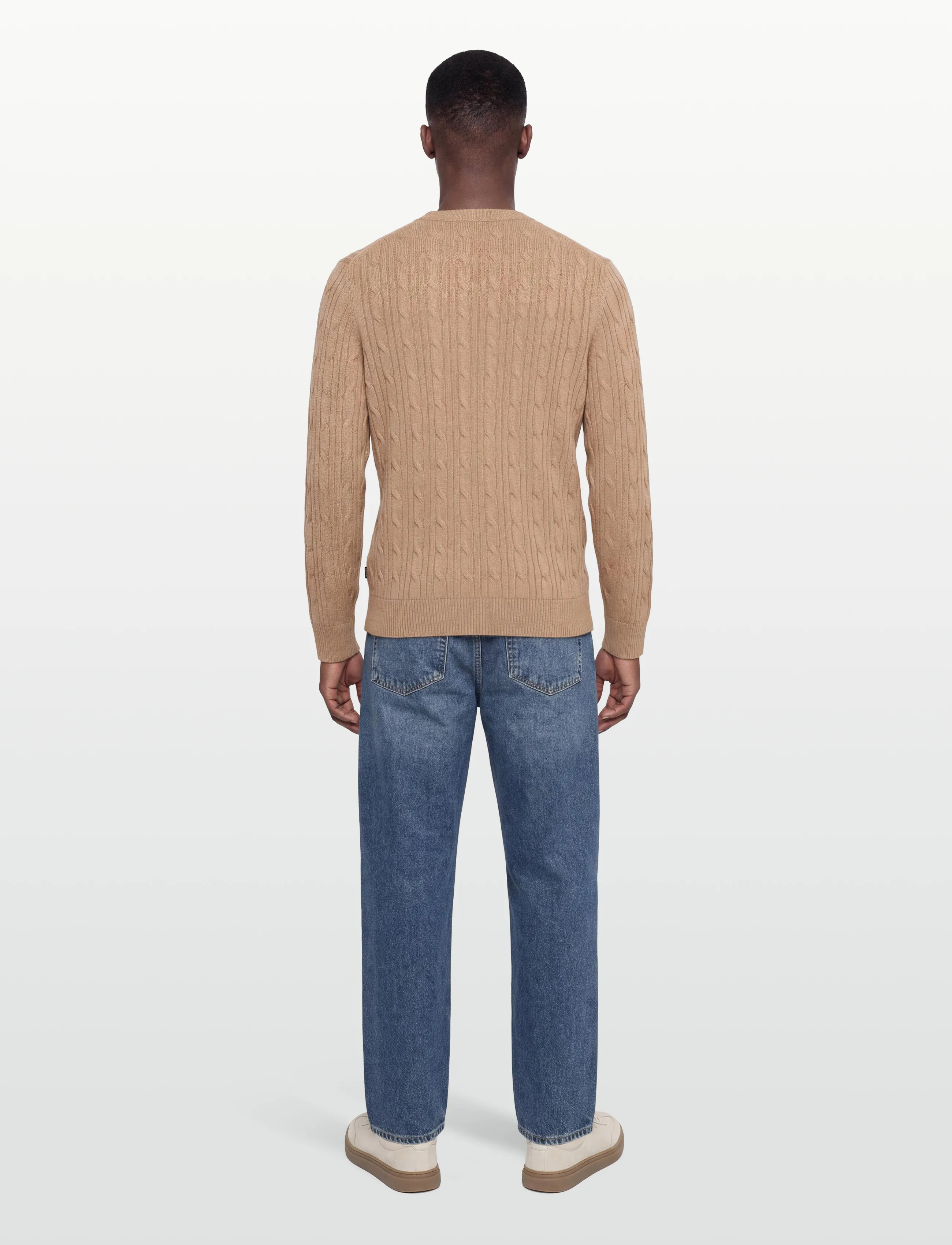 BOSS - H-Hetico - basic-strickmode - medium beige - 4