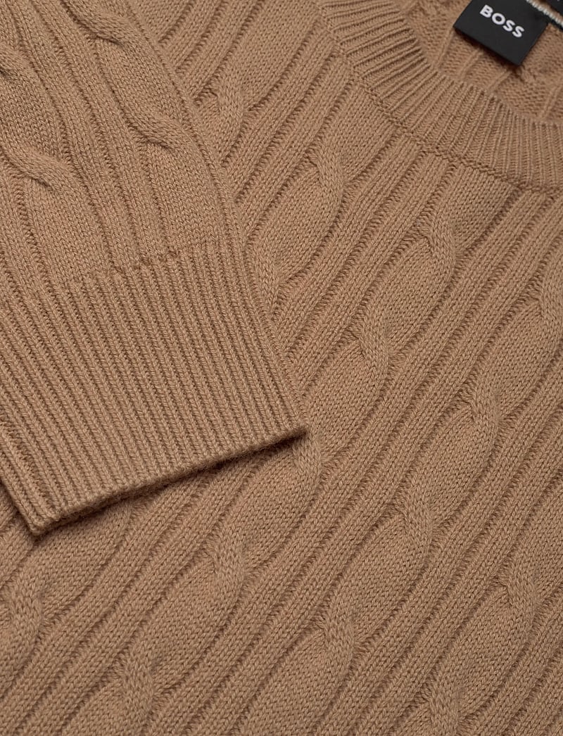 BOSS - H-Hetico - rundhalsad - medium beige - 2