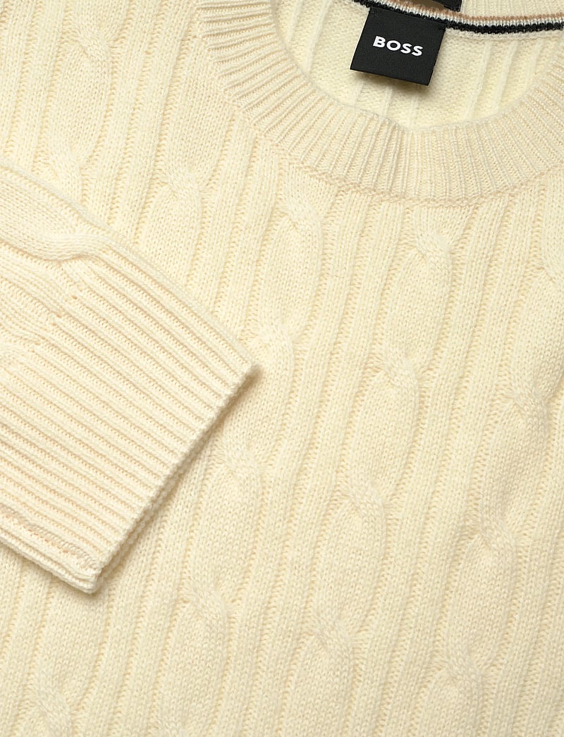 BOSS - H-Hetico - rundhalsad - open white - 2