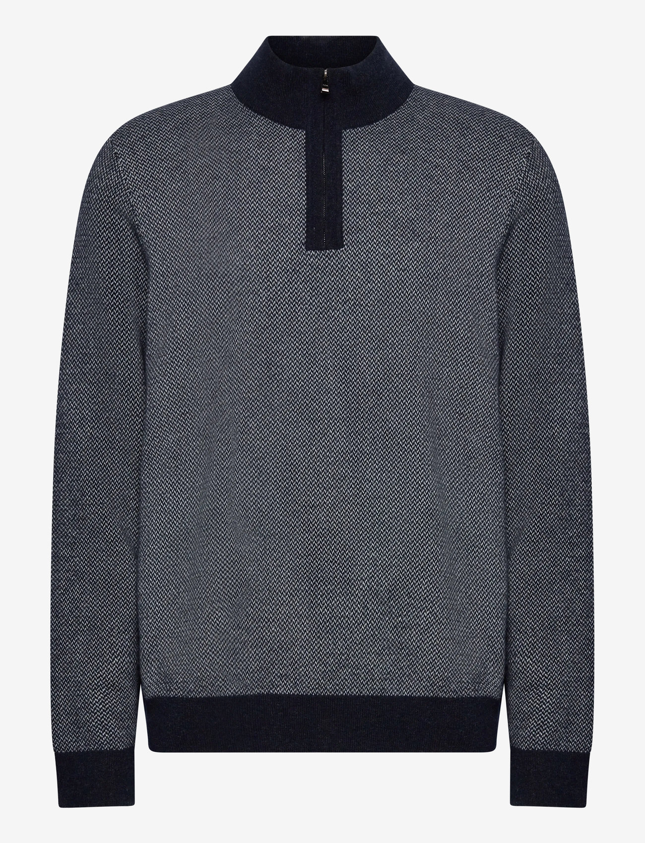 BOSS - H-Hettore - tõmblukk-kaelusega dressipluusid - dark blue - 0