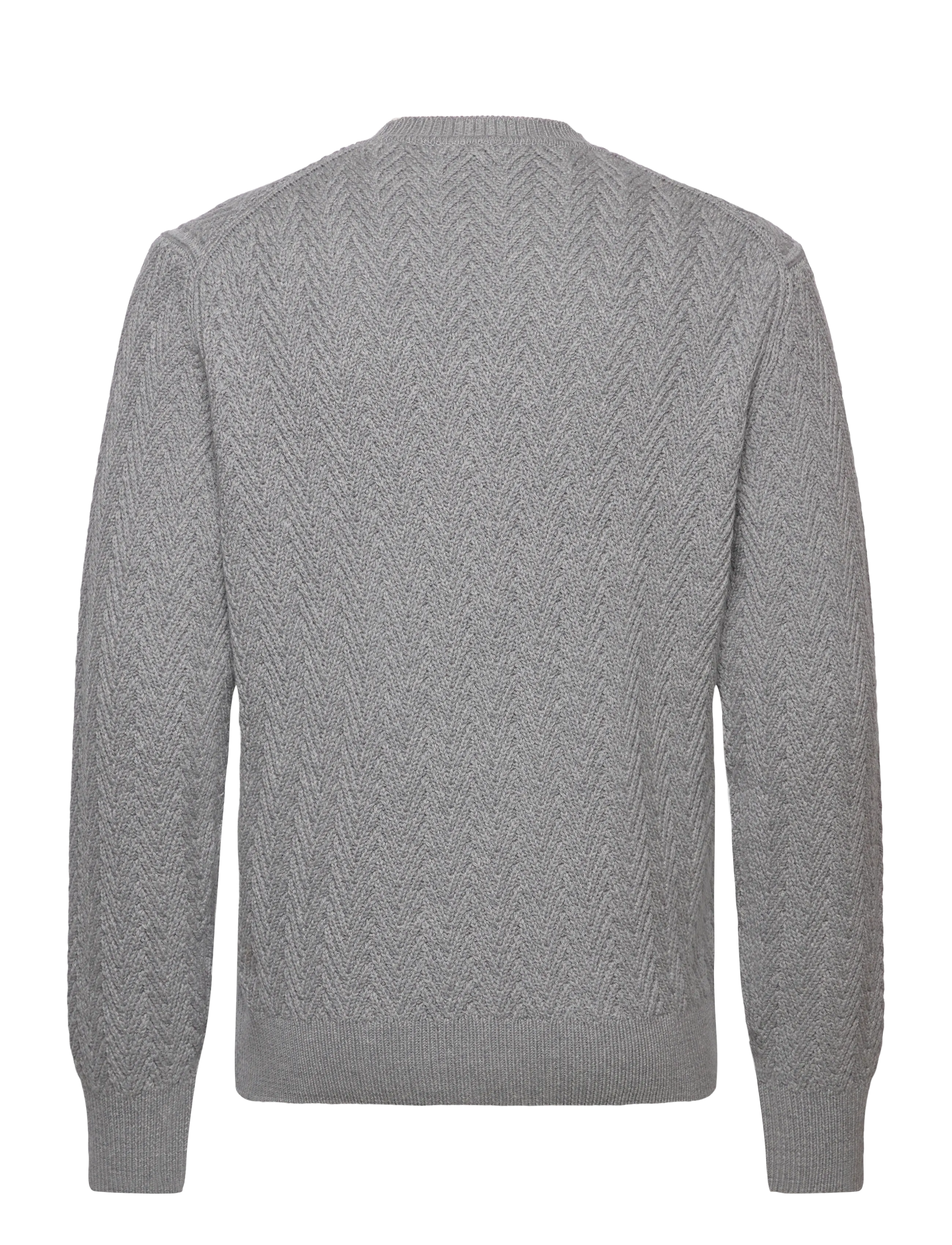 BOSS - H-Hitalo - basic-strickmode - silver - 1