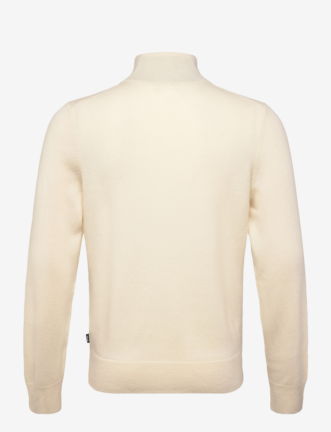 BOSS - H-Hemarlo - halfzip strik - open white - 1