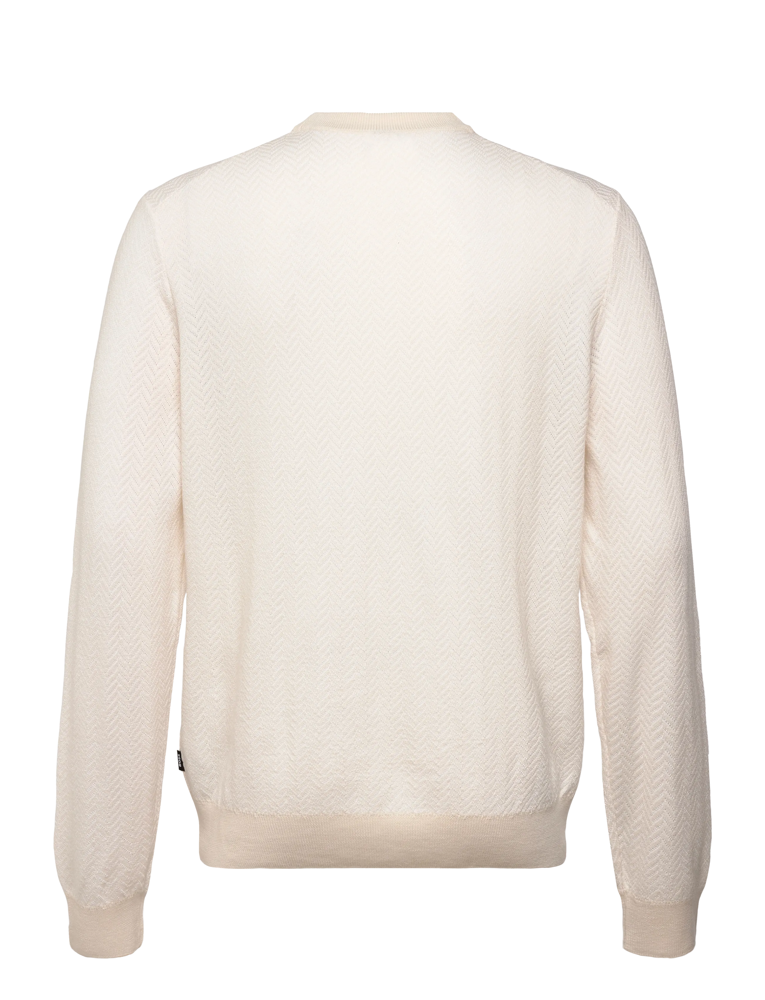 BOSS - H-Habito - rund hals - open white - 1