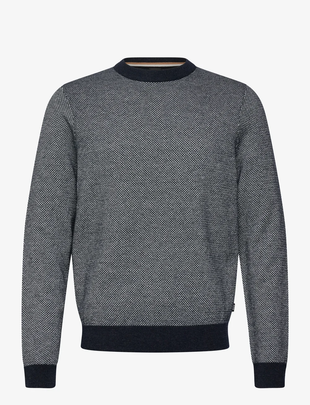 BOSS - H-Hestro - knitted round necks - dark blue - 0