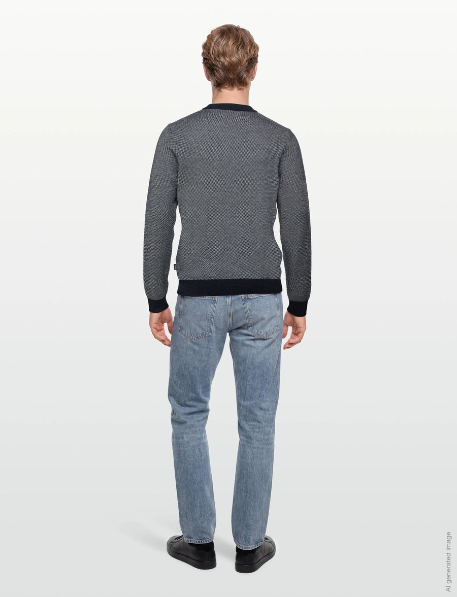 BOSS - H-Hestro - rundhals - dark blue - 4