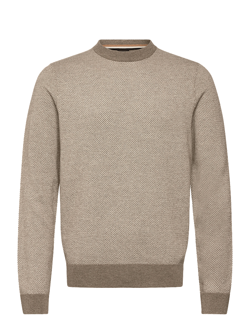 BOSS - H-Hestro - rundhalsad - open brown - 0