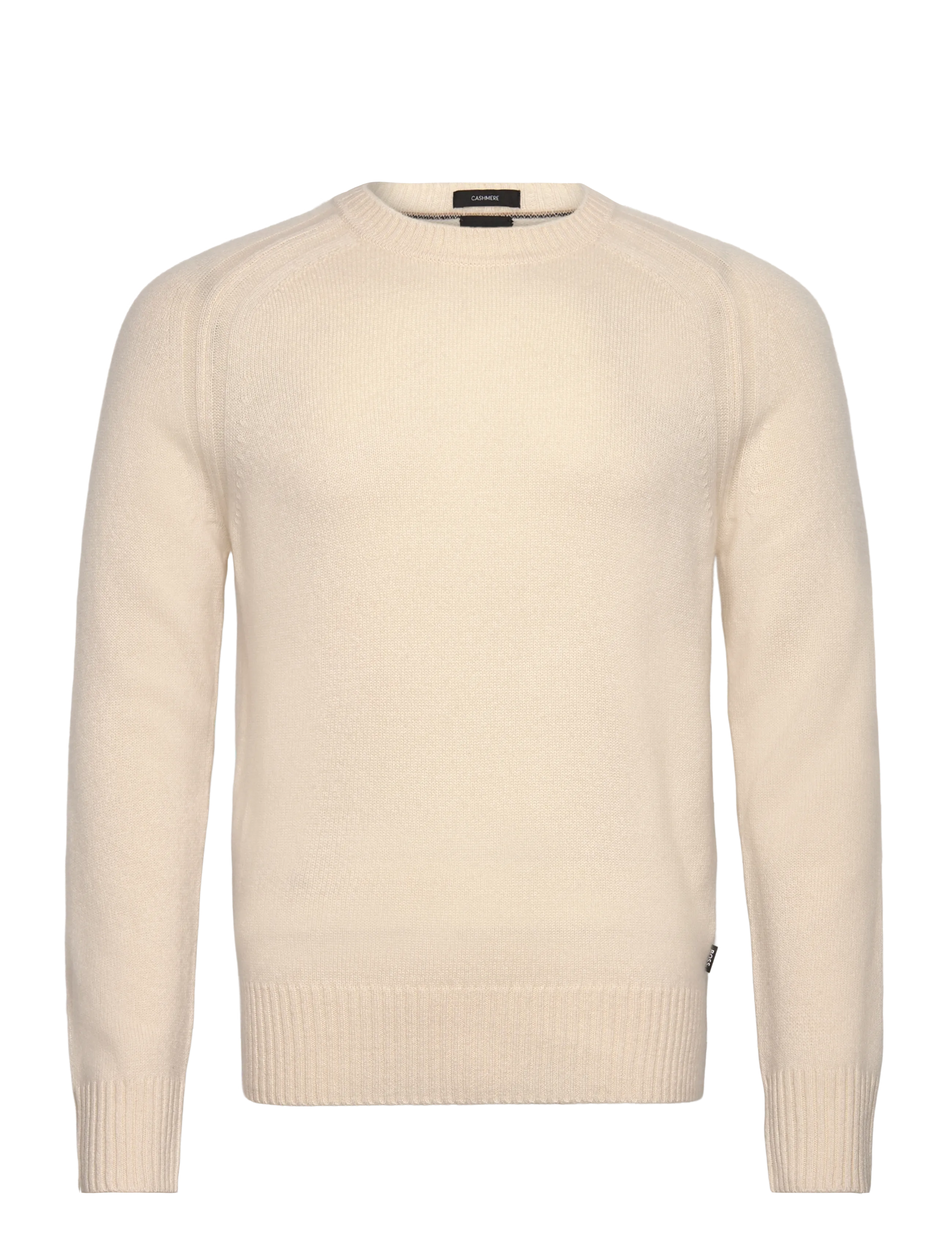 BOSS H-Halvo - Rundhalsad - OPEN WHITE / cream
