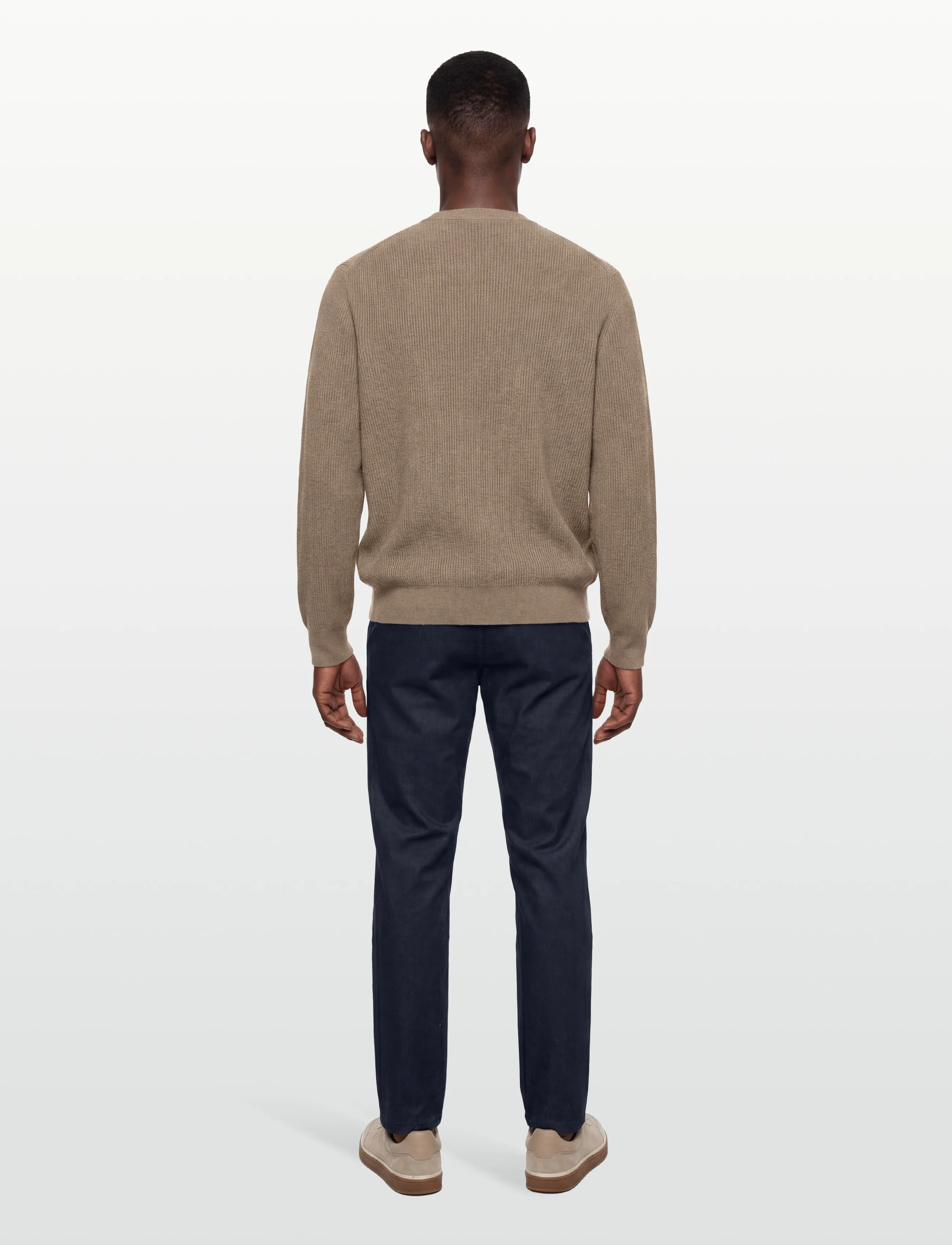 BOSS - P-Horso - rundhals - open brown - 4
