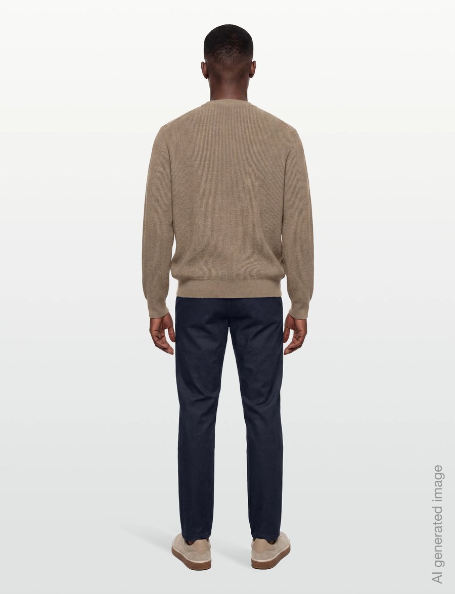 BOSS - P-Horso - round necks - open brown - 4