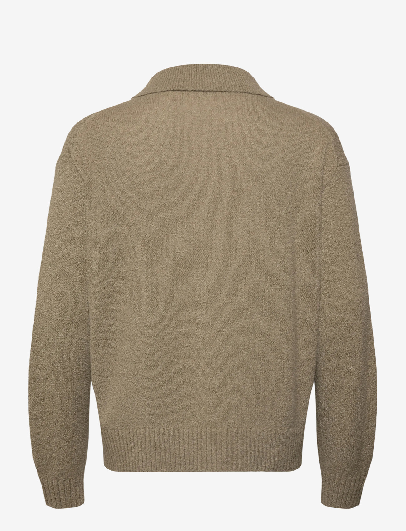 BOSS - C-Hadone - stickade pikéer - open brown - 1