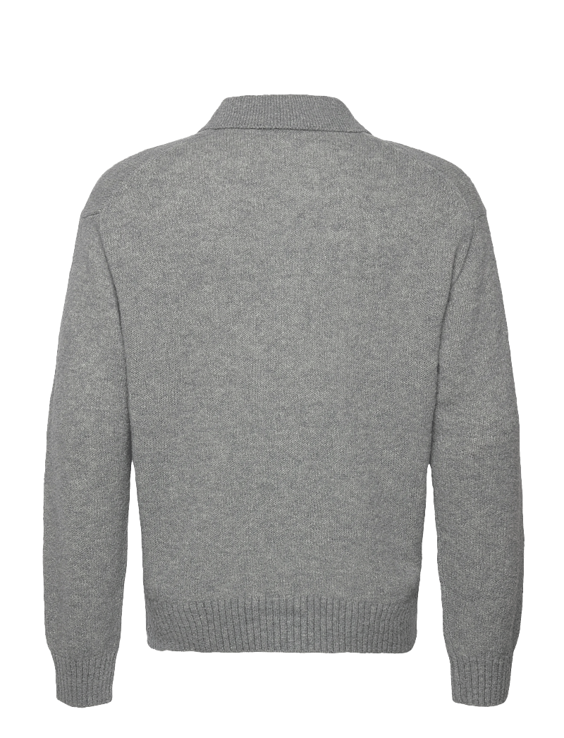 BOSS - C-Hadone - gestrickte polohemden - silver - 1