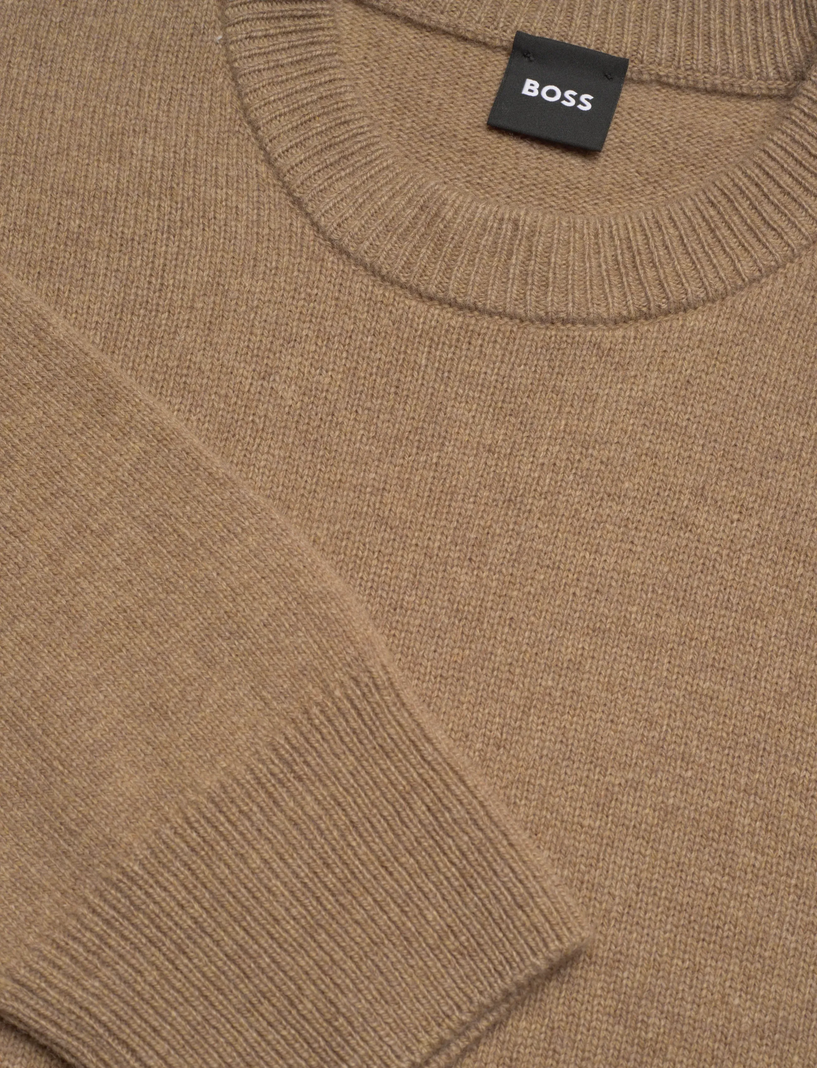 BOSS - C-Hercole - megztiniai - dark beige - 2