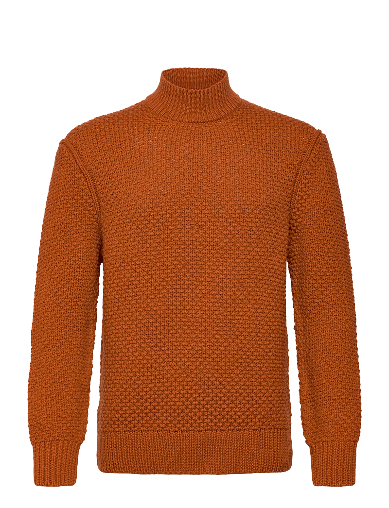 BOSS - C-Heletto - rollkragen - dark orange - 0