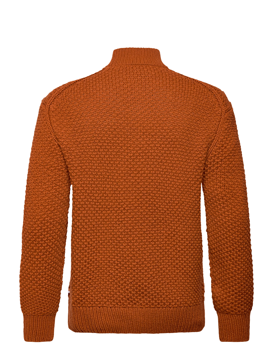 BOSS - C-Heletto - rollkragen - dark orange - 1