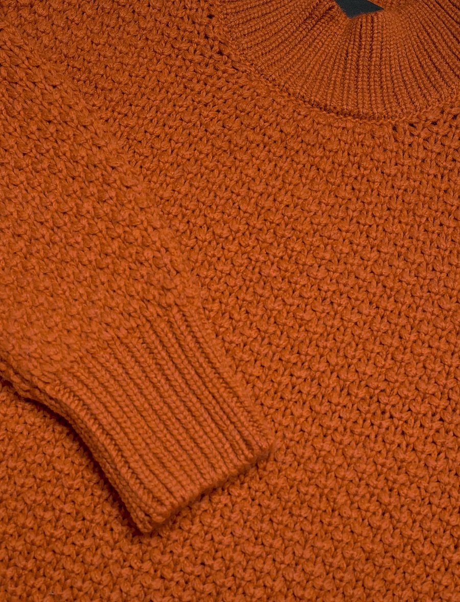 BOSS - C-Heletto - rollkragen - dark orange - 2