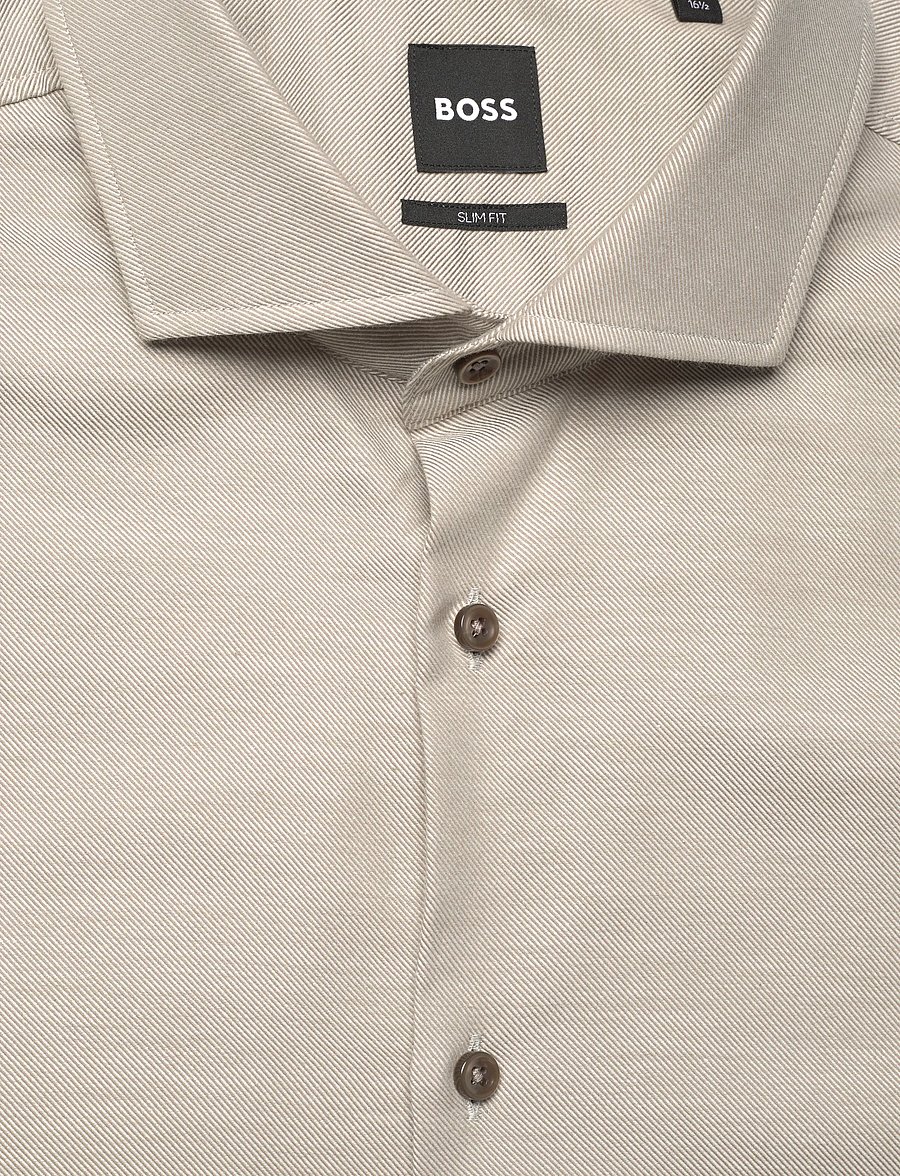 BOSS - H-HANK-spread-C1-222 - formālie krekli - open brown - 2