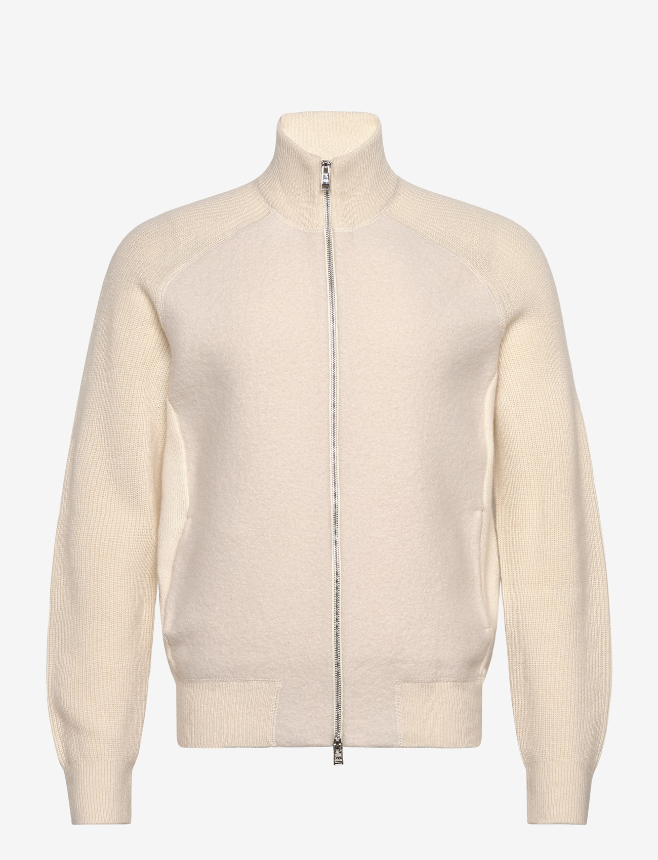 BOSS - H-Hibisco - full zip tröjor - open white - 0