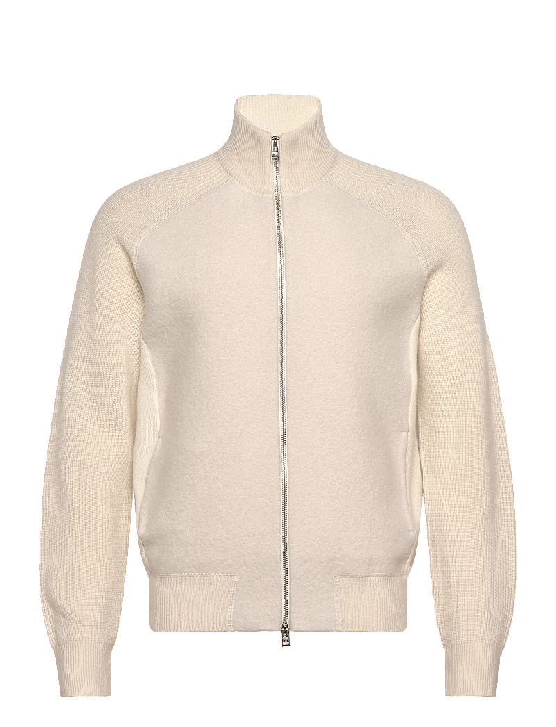 BOSS - H-Hibisco - full zip tröjor - open white - 0