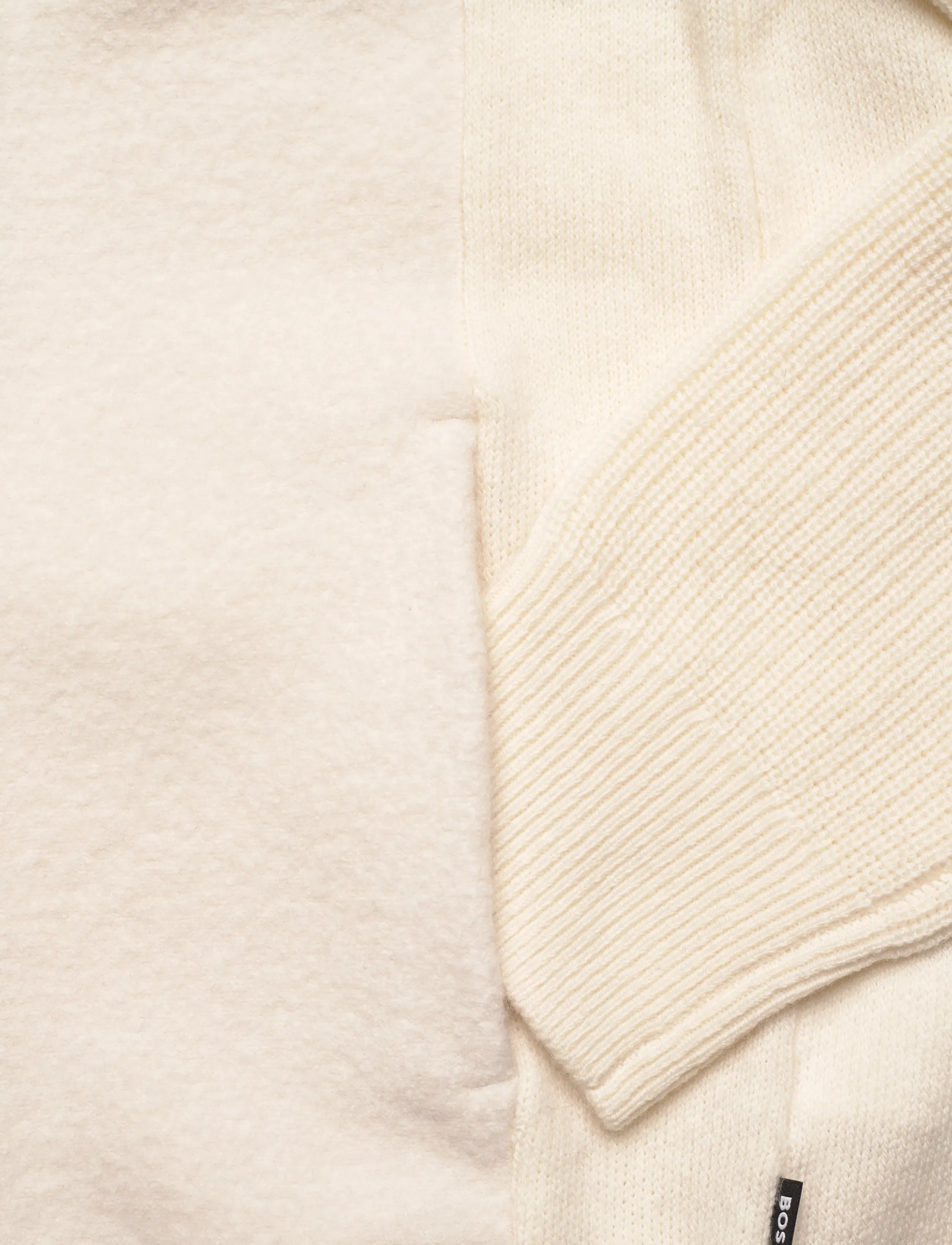 BOSS - H-Hibisco - full zip strik - open white - 4