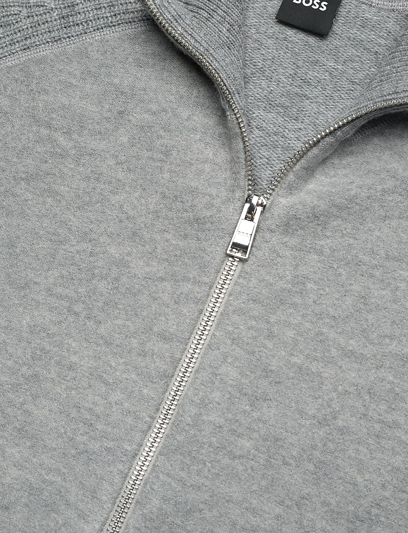 BOSS - H-Hibisco - full zip tröjor - silver - 2