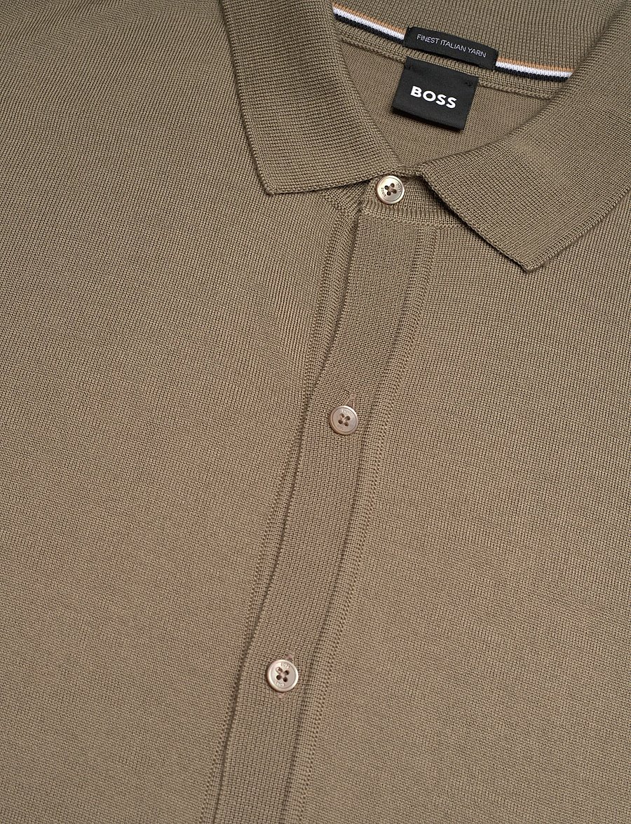 BOSS - Helbert - cardigans - open brown - 2