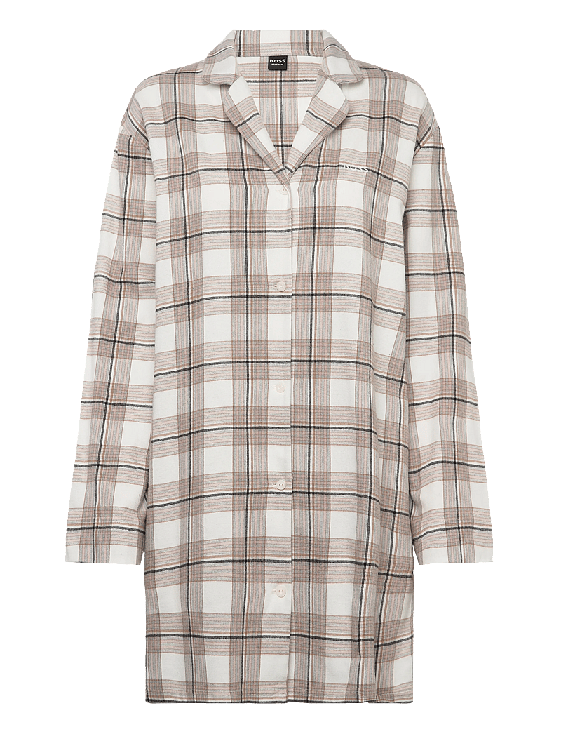 BOSS - Holiday_Sleep Shirt - Öösärgid - open white - 0