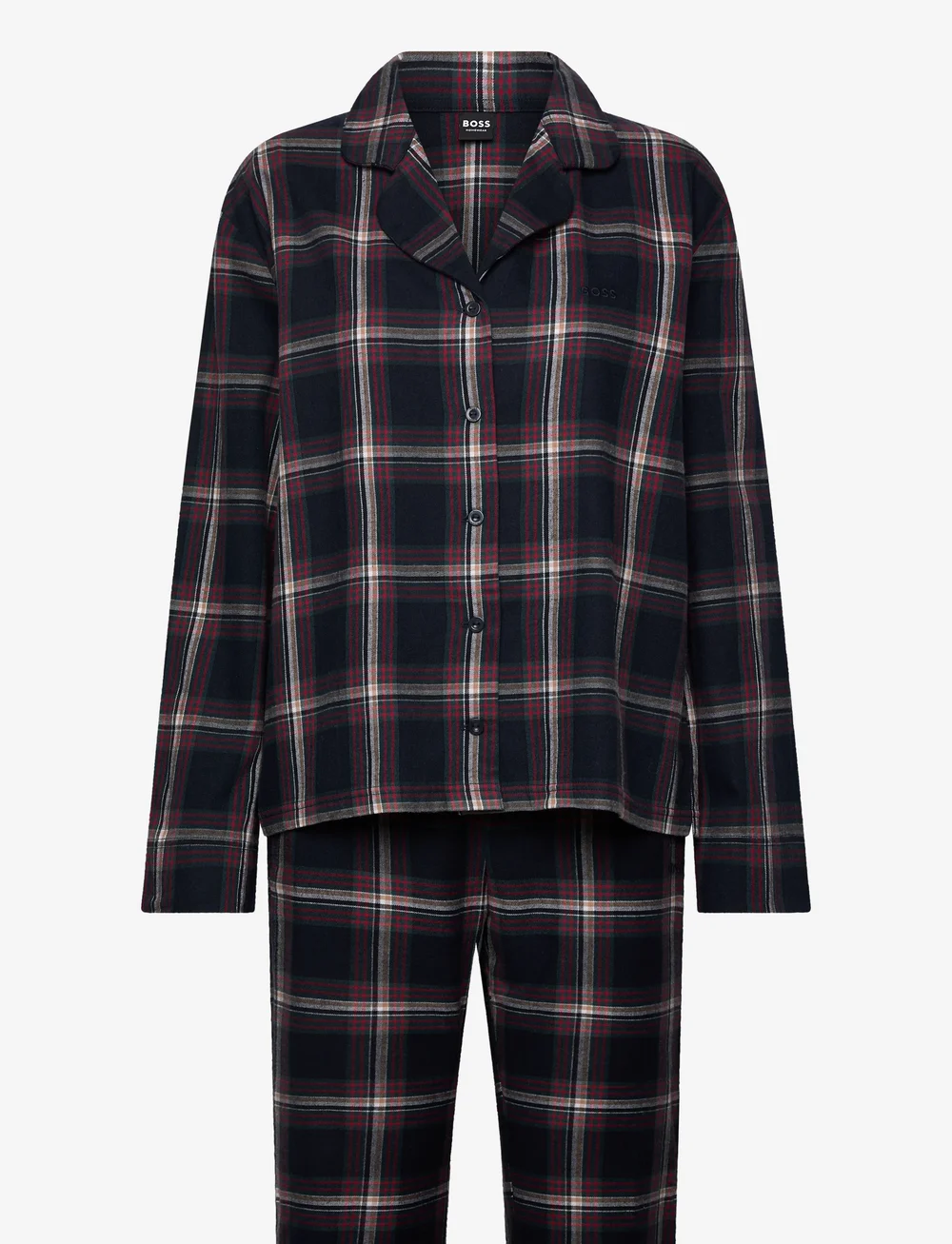 BOSS - Holiday_Long Set - pyjamas - dark green - 0