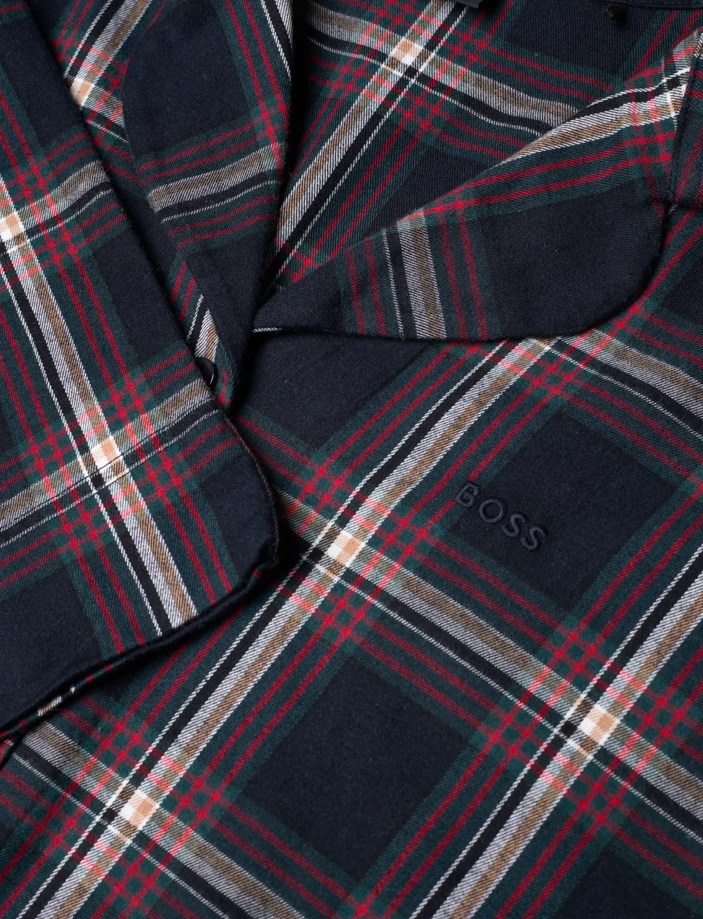 BOSS - Holiday_Long Set - pyjamas - dark green - 4