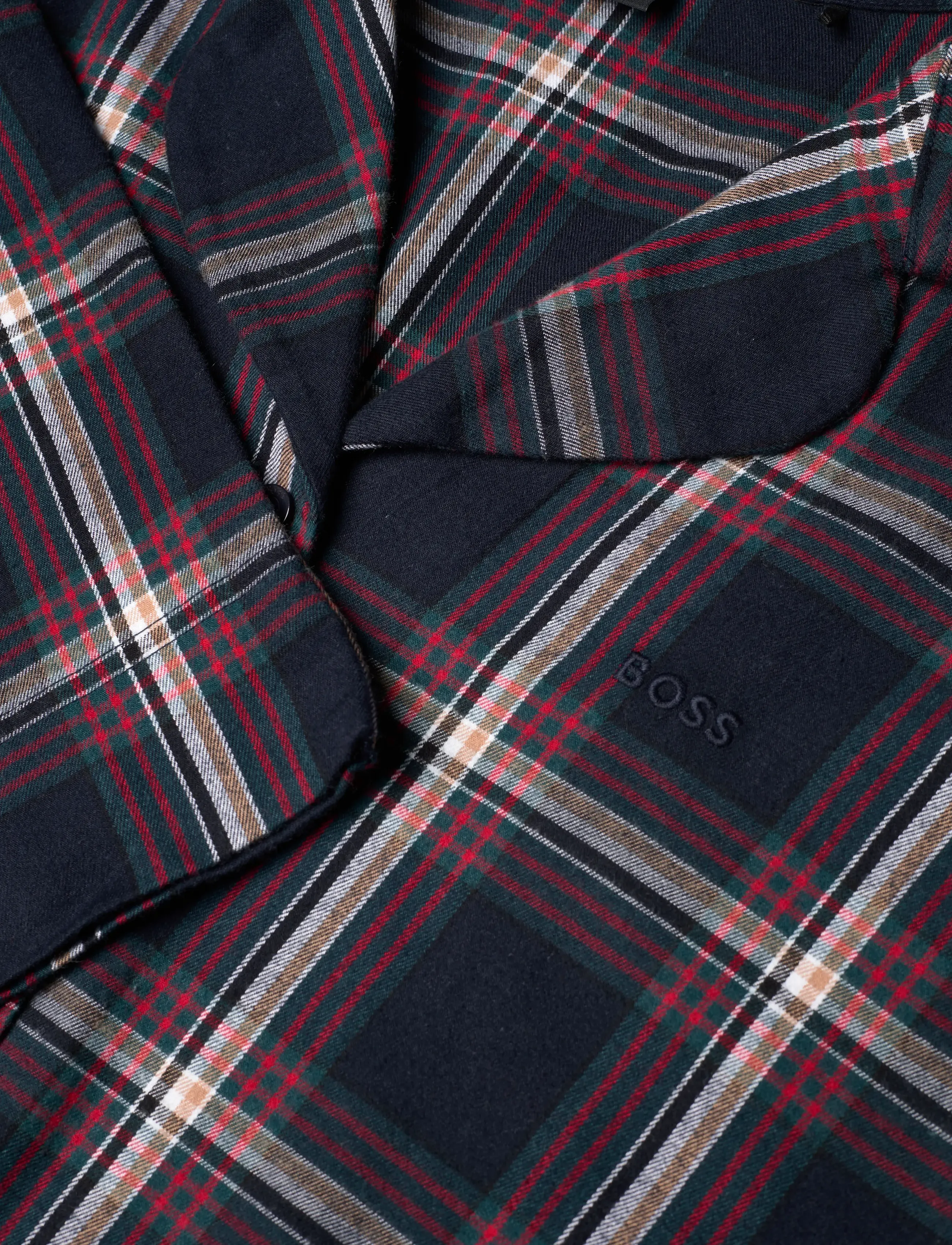BOSS - Holiday_Long Set - dark green - 4