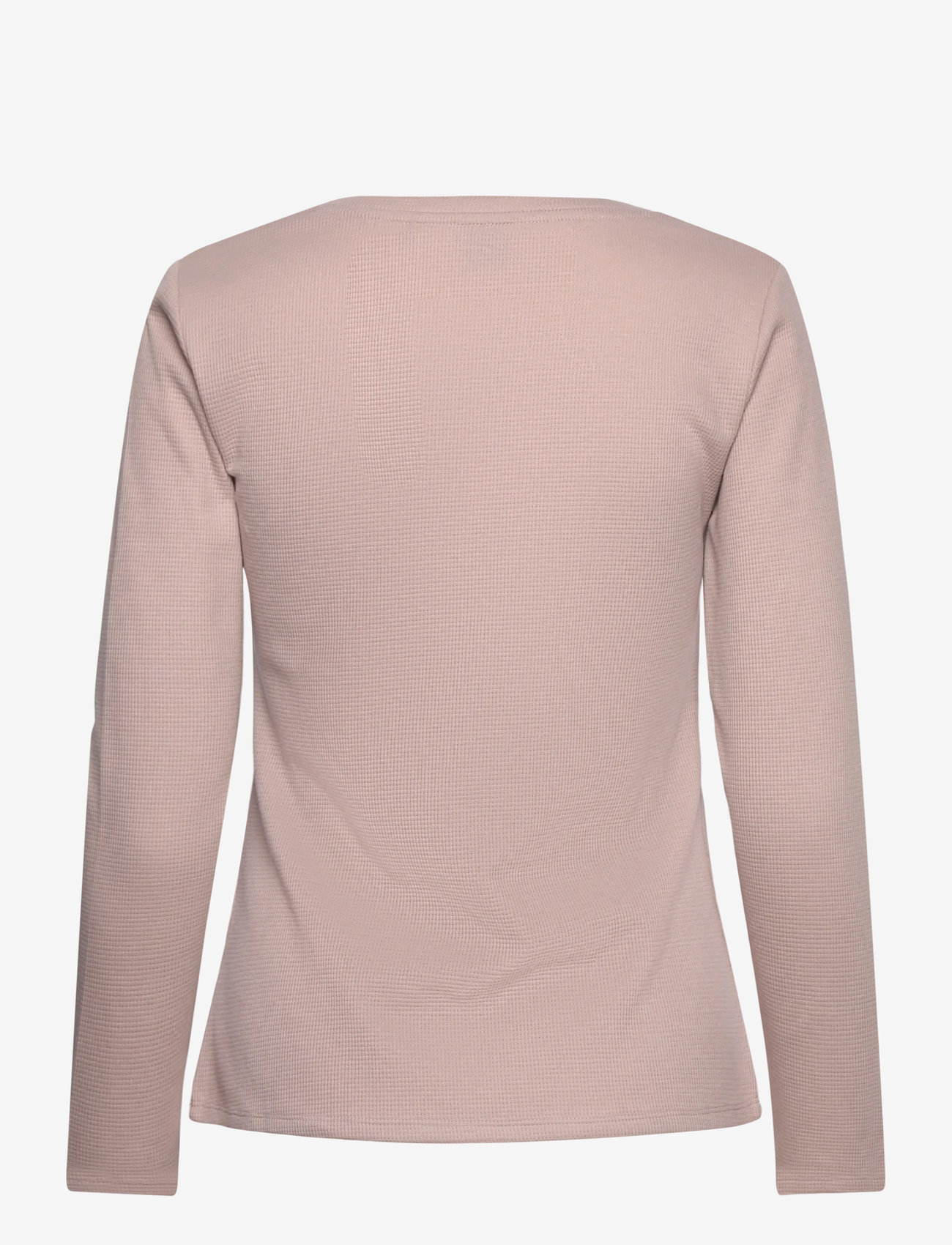 BOSS - Waffle_LS-Shirt CN - long-sleeved tops - light beige - 1