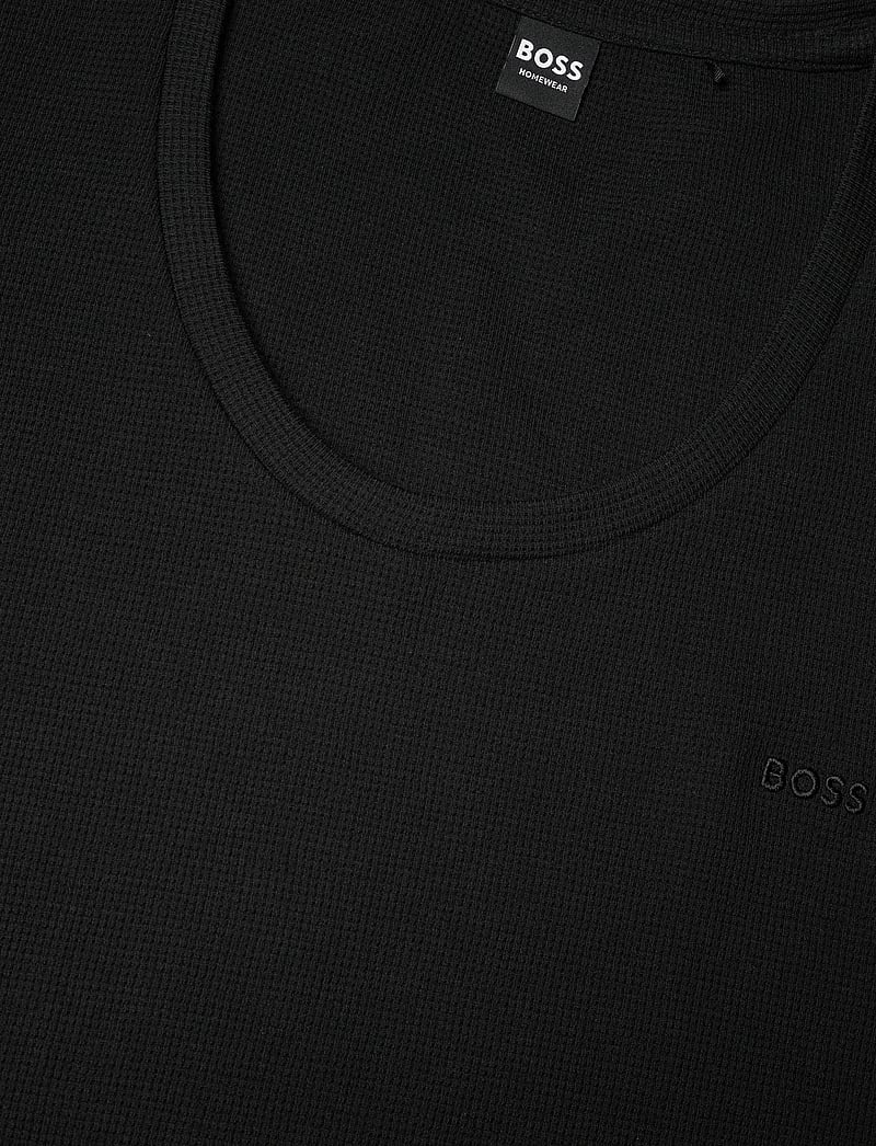 BOSS - Waffle_T-Shirt CN - t-shirts - black - 2