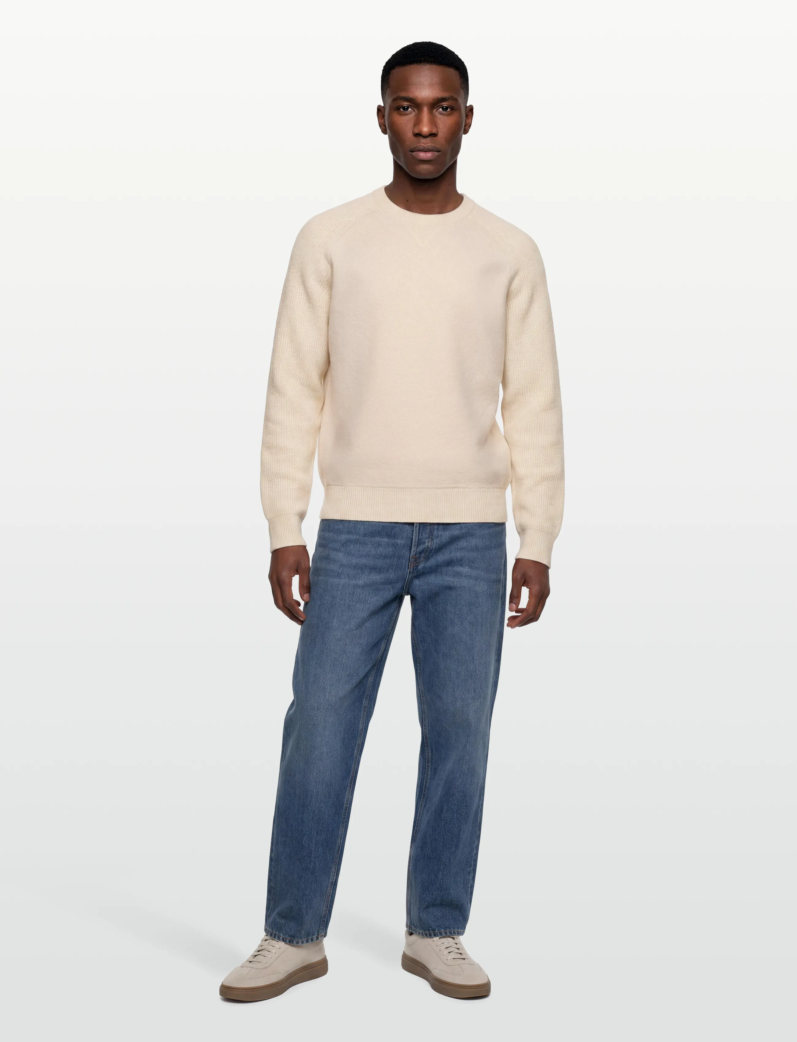 BOSS H-Hero, M, White, Sweatshirts & Hættetrøjer > Sweatshirts, Herre