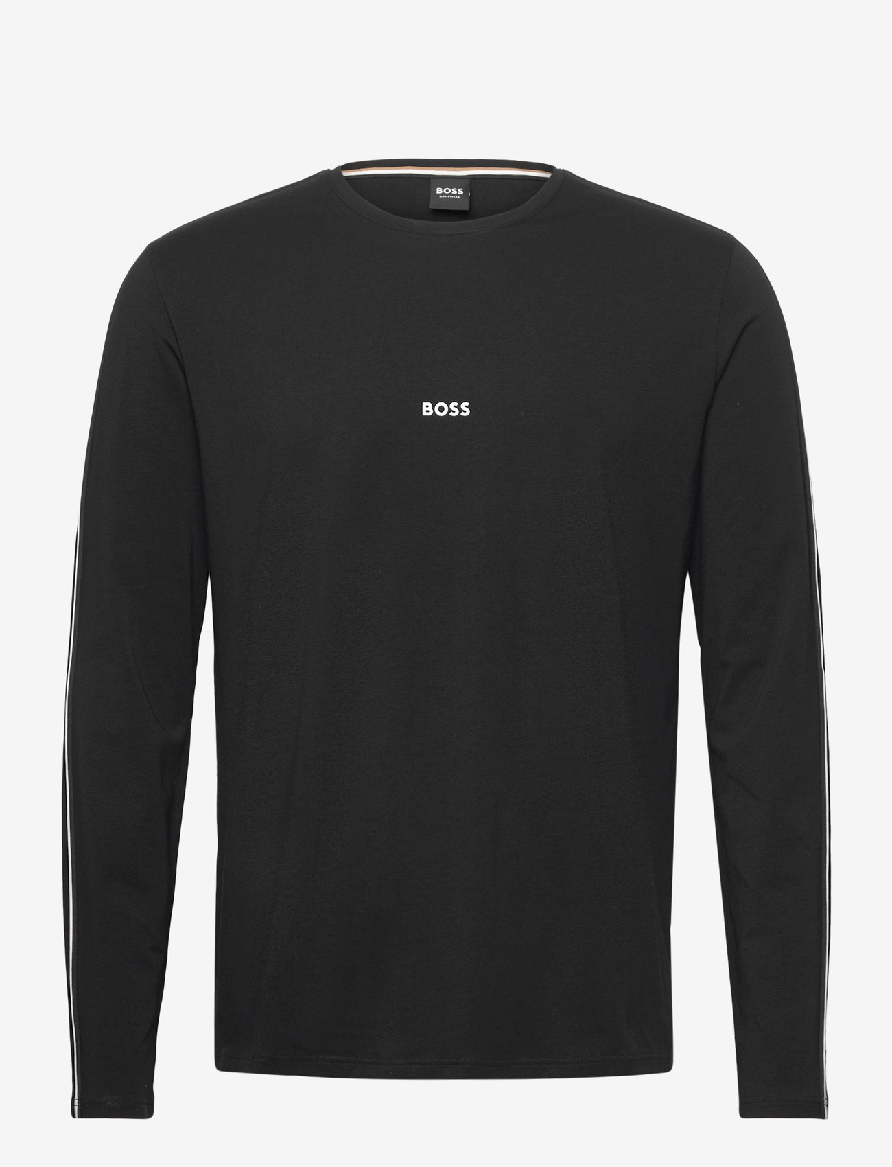 BOSS - Unique LS-Shirt - pyjamasöverdelar - black - 0