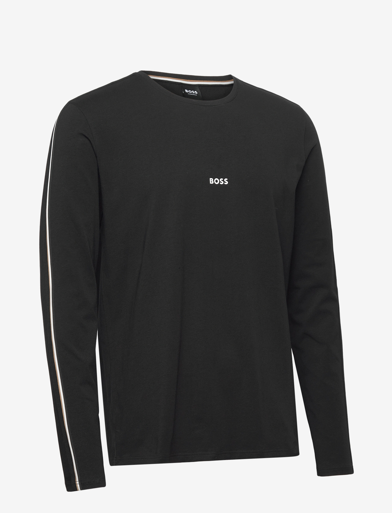 BOSS - Unique LS-Shirt - pyjamasöverdelar - black - 2