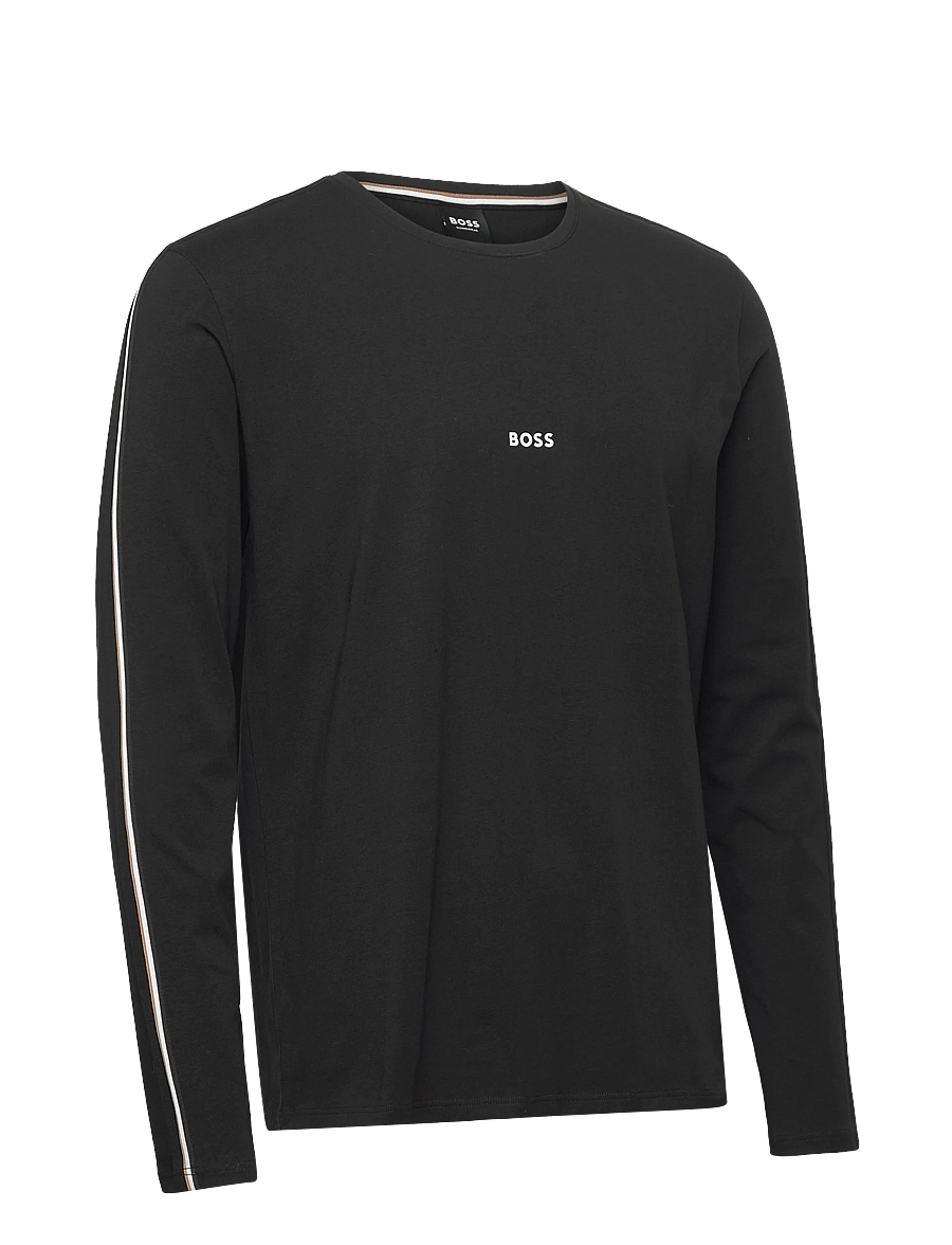 BOSS - Unique LS-Shirt - pidžaamasärgid - black - 2