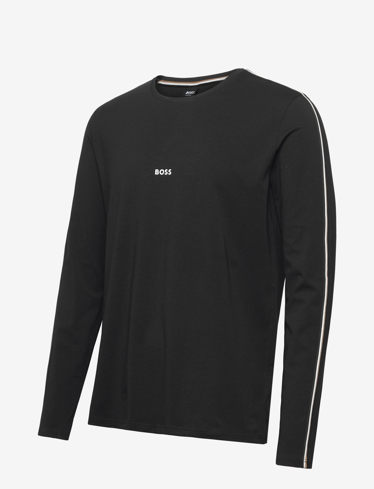 BOSS - Unique LS-Shirt - pyjamasöverdelar - black - 3