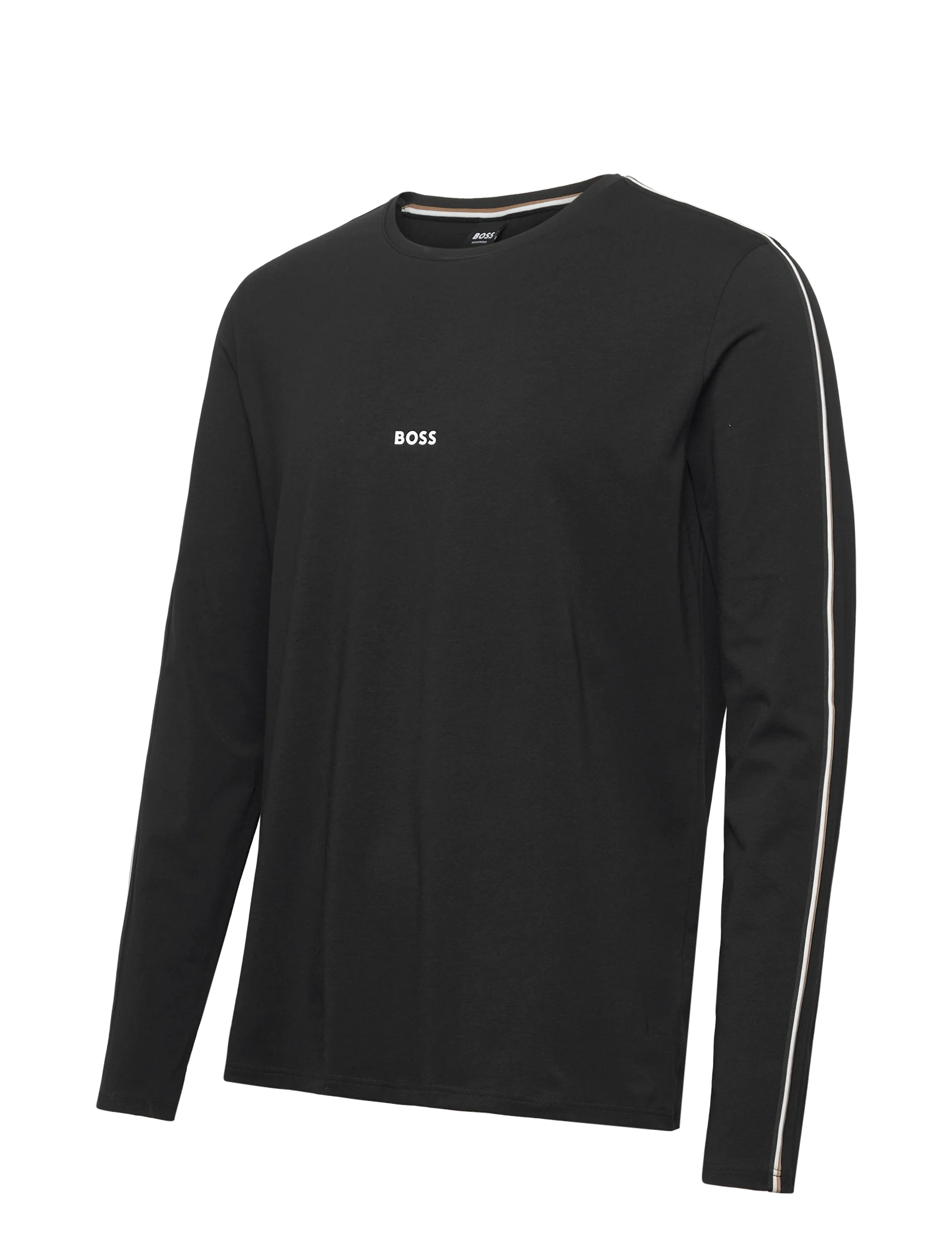 BOSS - Unique LS-Shirt - nattrøjer - black - 3